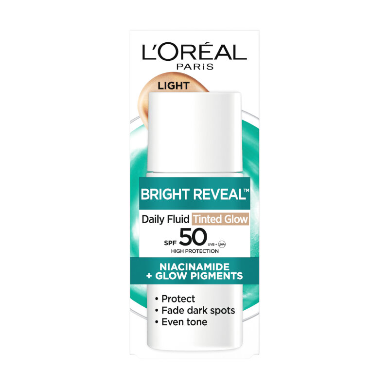 L'OREAL PARIS Bright Reveal UV TINTED Флуид light 50мл