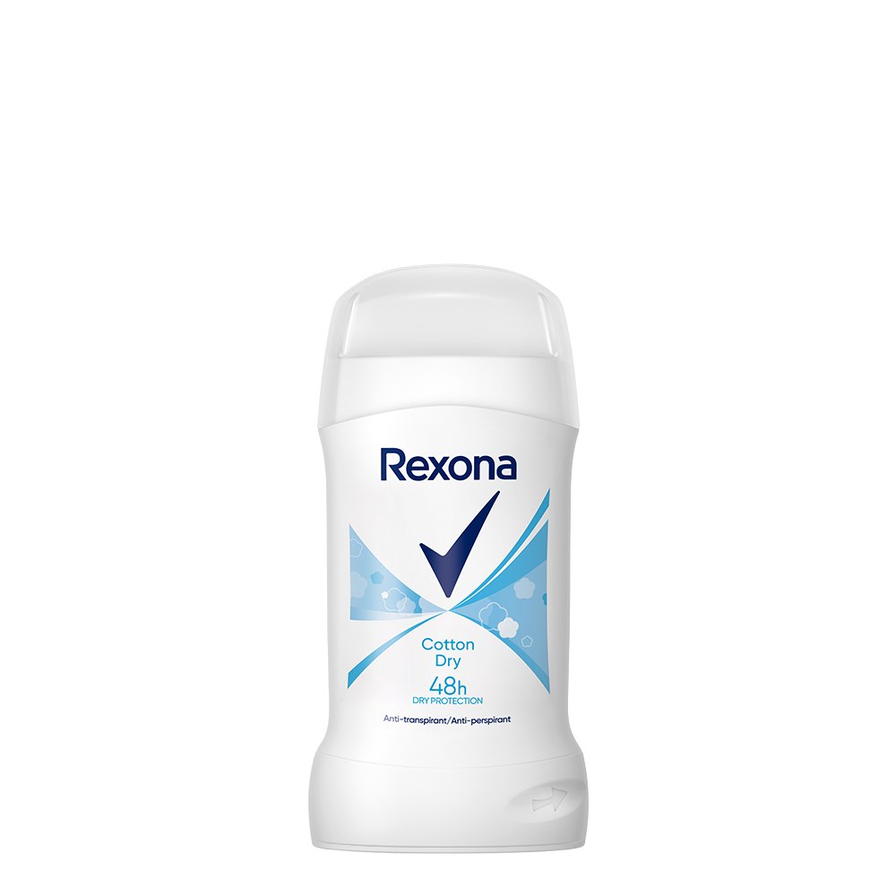 REXONA COTTON Дамски део стик, 40 мл 