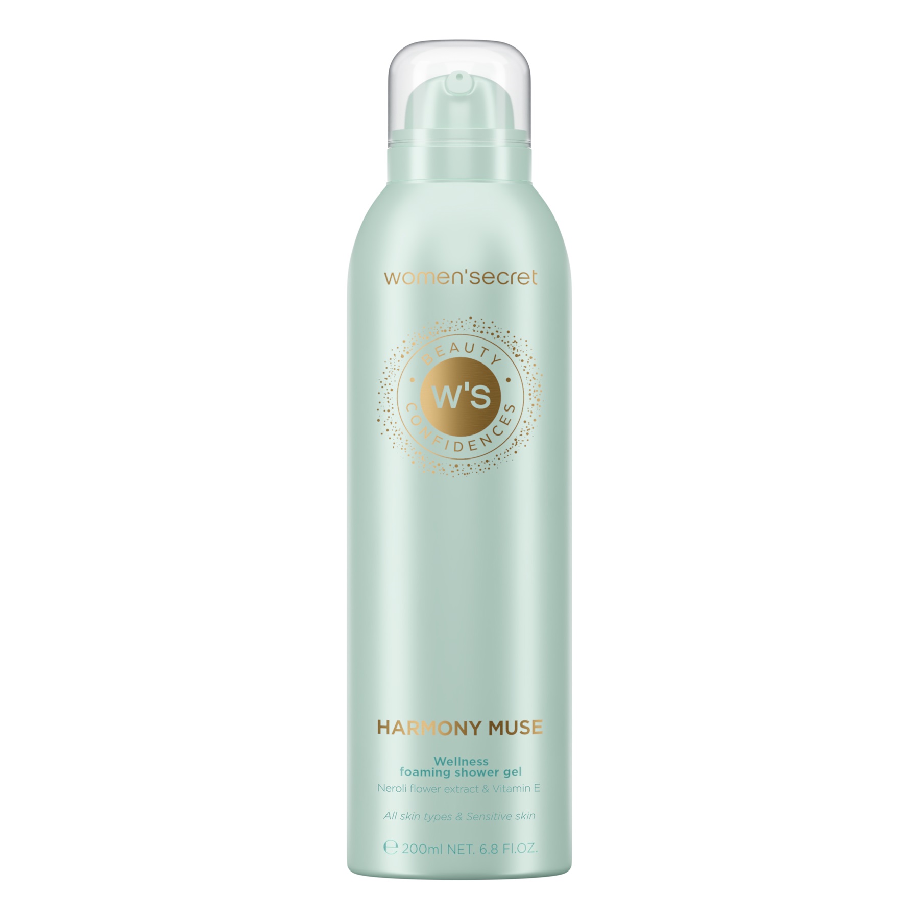 WOMEN SECRET BEAUTY CONFIDENCES HARMONY MUSE Душ пяна, 200 мл