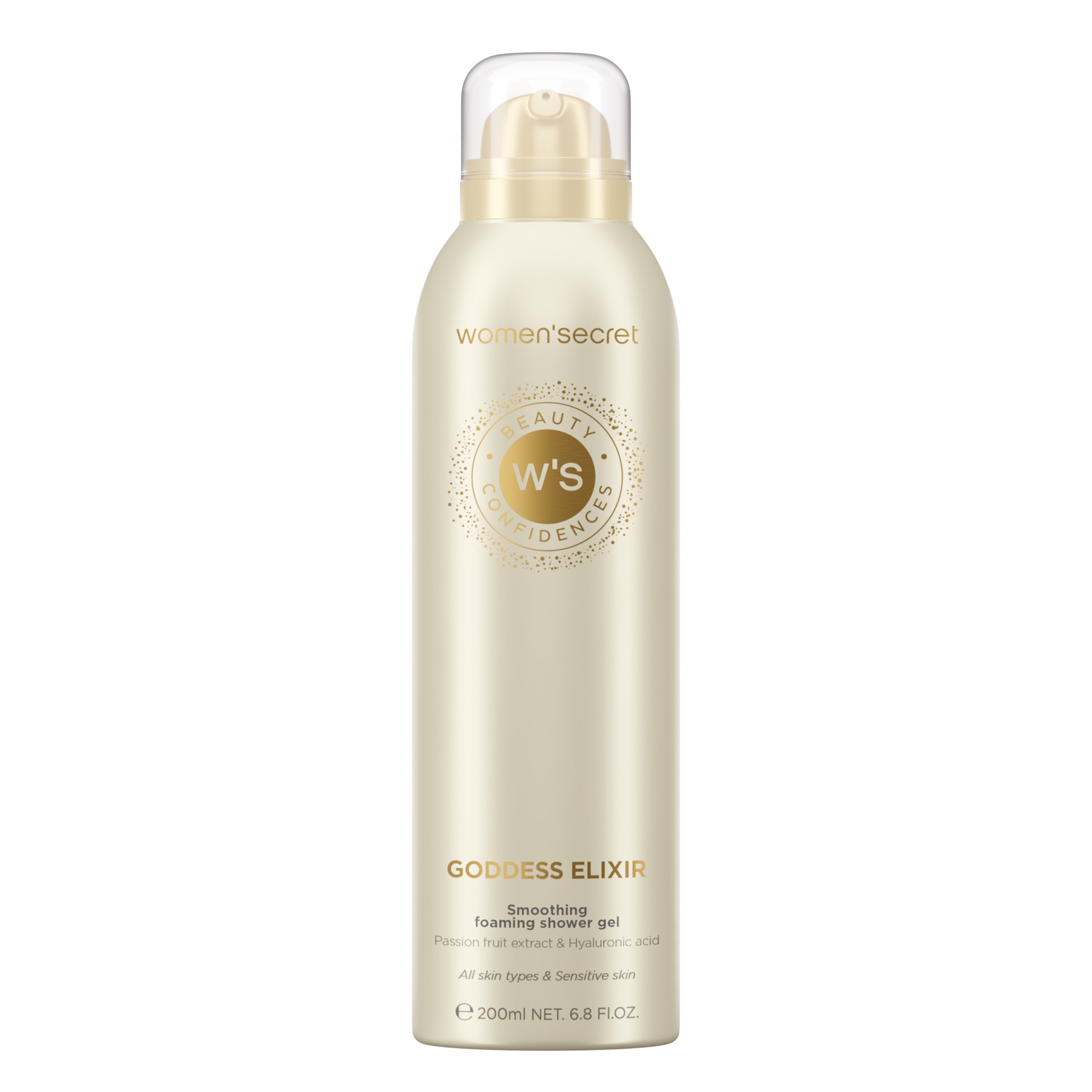 WOMEN SECRET BEAUTY CONFIDENCES GODDESS ELIXIR Душ пяна, 200 мл