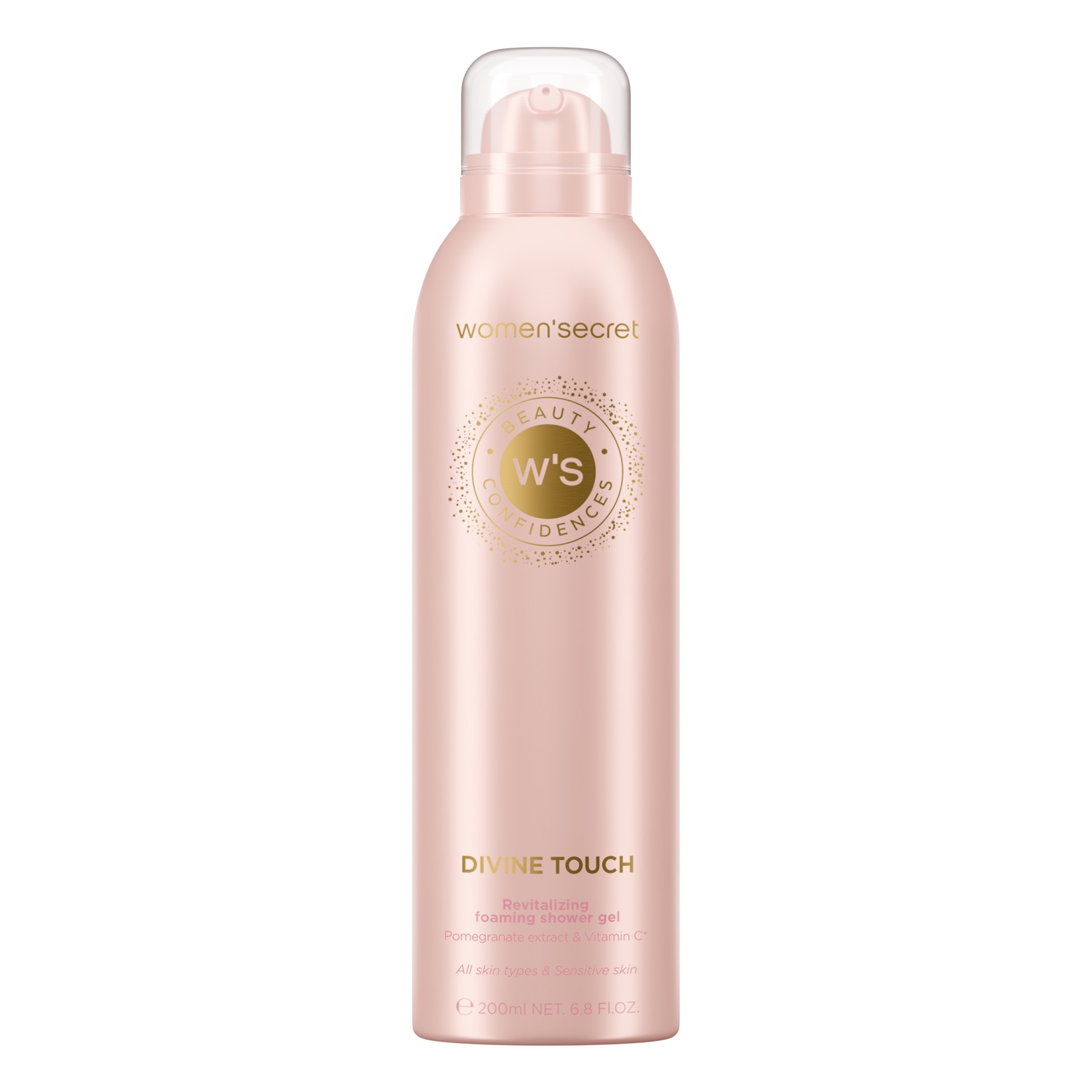 WOMEN SECRET BEAUTY CONFIDENCES DIVINE TOUCH Душ пяна, 200 мл