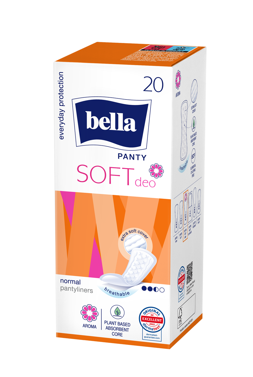 BELLA PANTY SOFT DEO Ежедневни превръзки, 20 бр. 