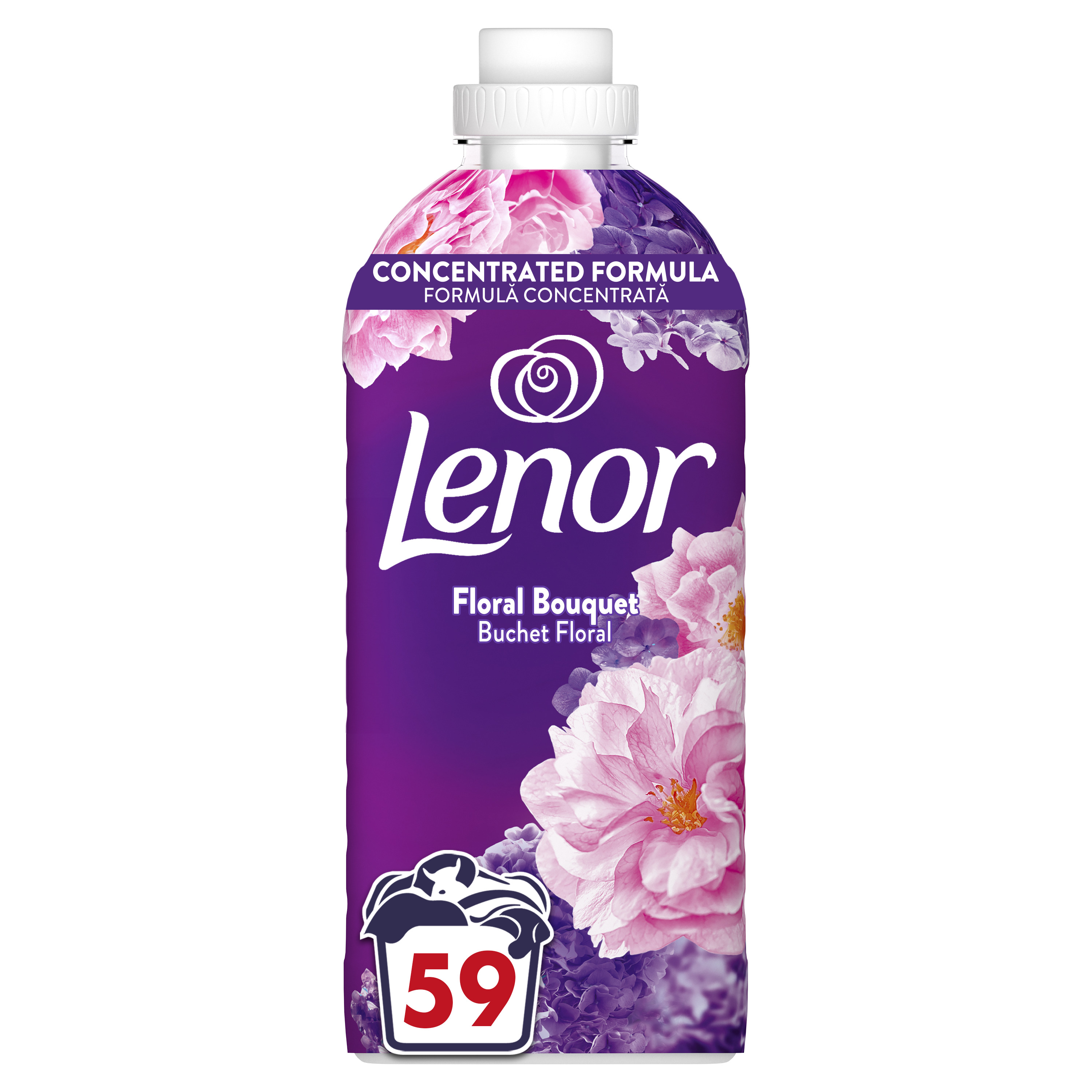 LENOR Floral Bouquet Омекотител за пране, 1239 мл./ 59 пранета
