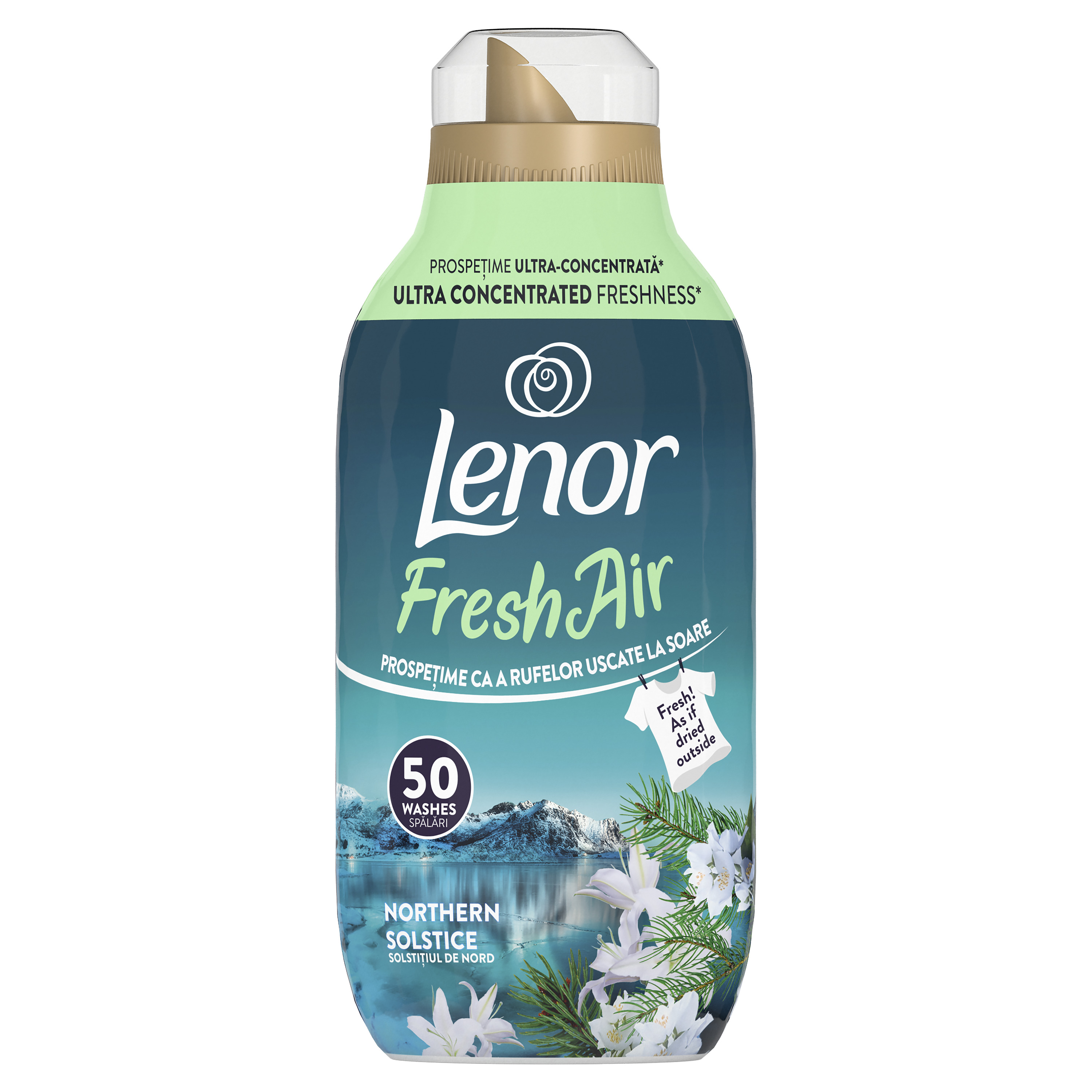 LENOR Fresh Air Northern Solstice омекотител за пране, 50 пранета
