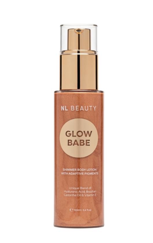 NL BEAUTY GLOW BABE Лосион за тяло с блестящи частици, 100 мл