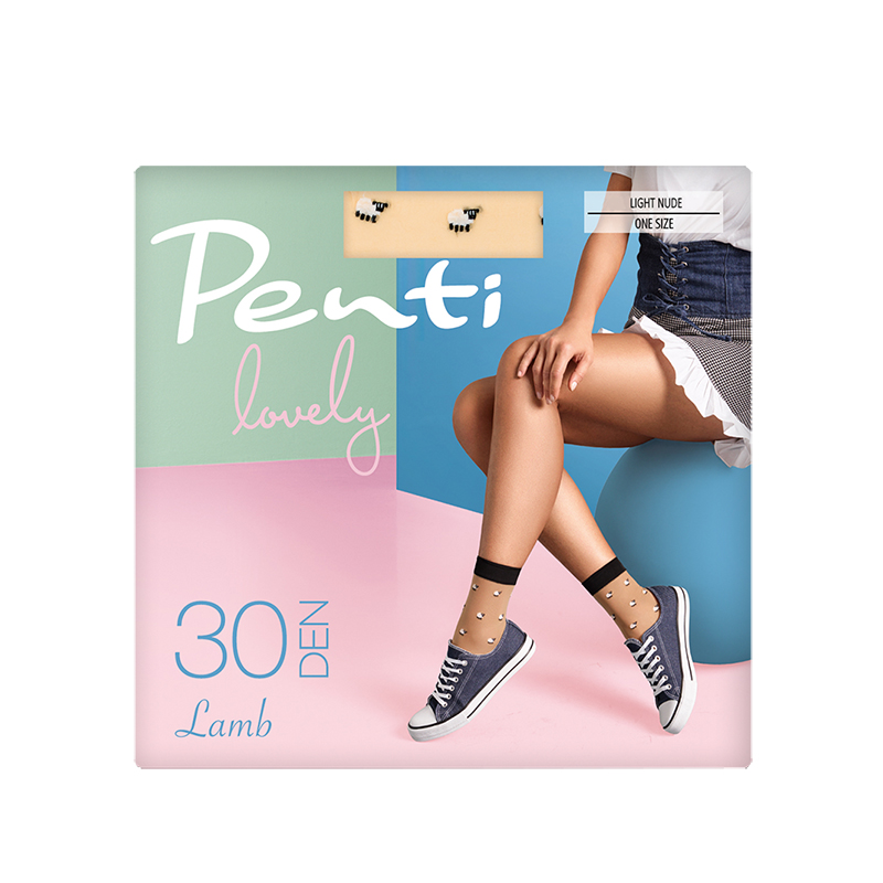 PENTI Къси чорапи с овце 30 DEN 