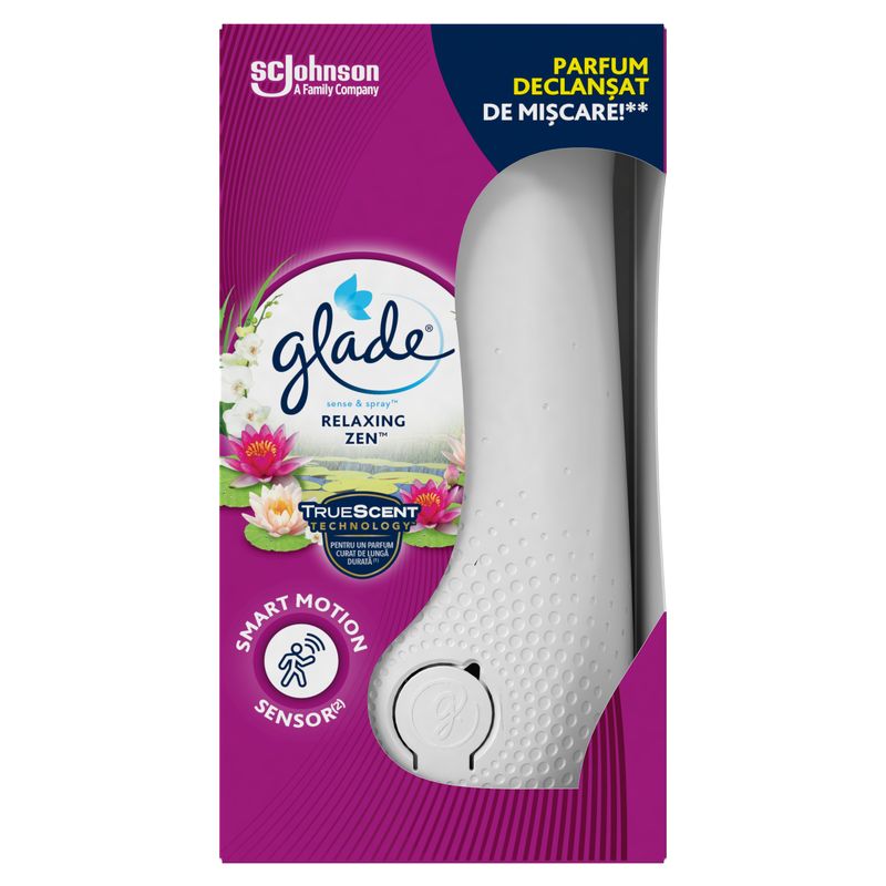 GLADE SENSE&SPRAY Relax Ароматизатор за въздух, 18 мл.