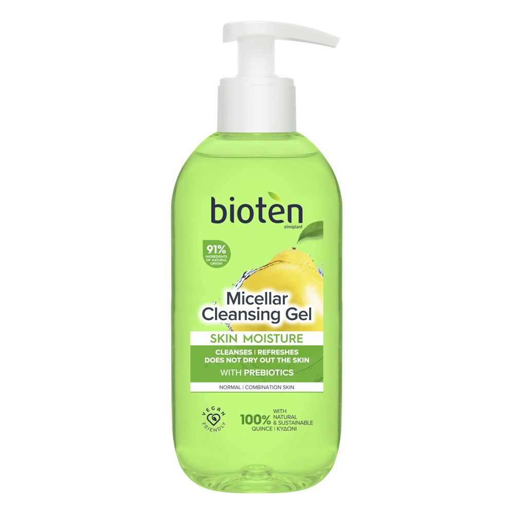 BIOTEN SKIN MOISTURE Почистващ и хидратиращ гел за лице, 200мл.