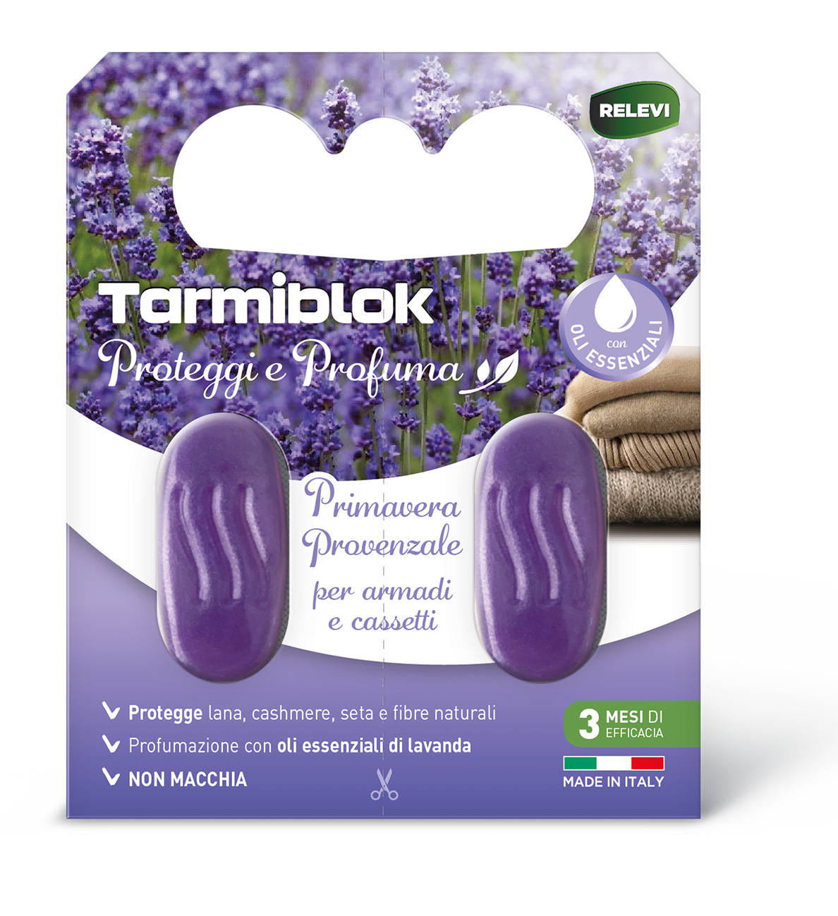 TARMIBLOK Мини гел освежител гел-мембрана  Лаванда, 2 бр.