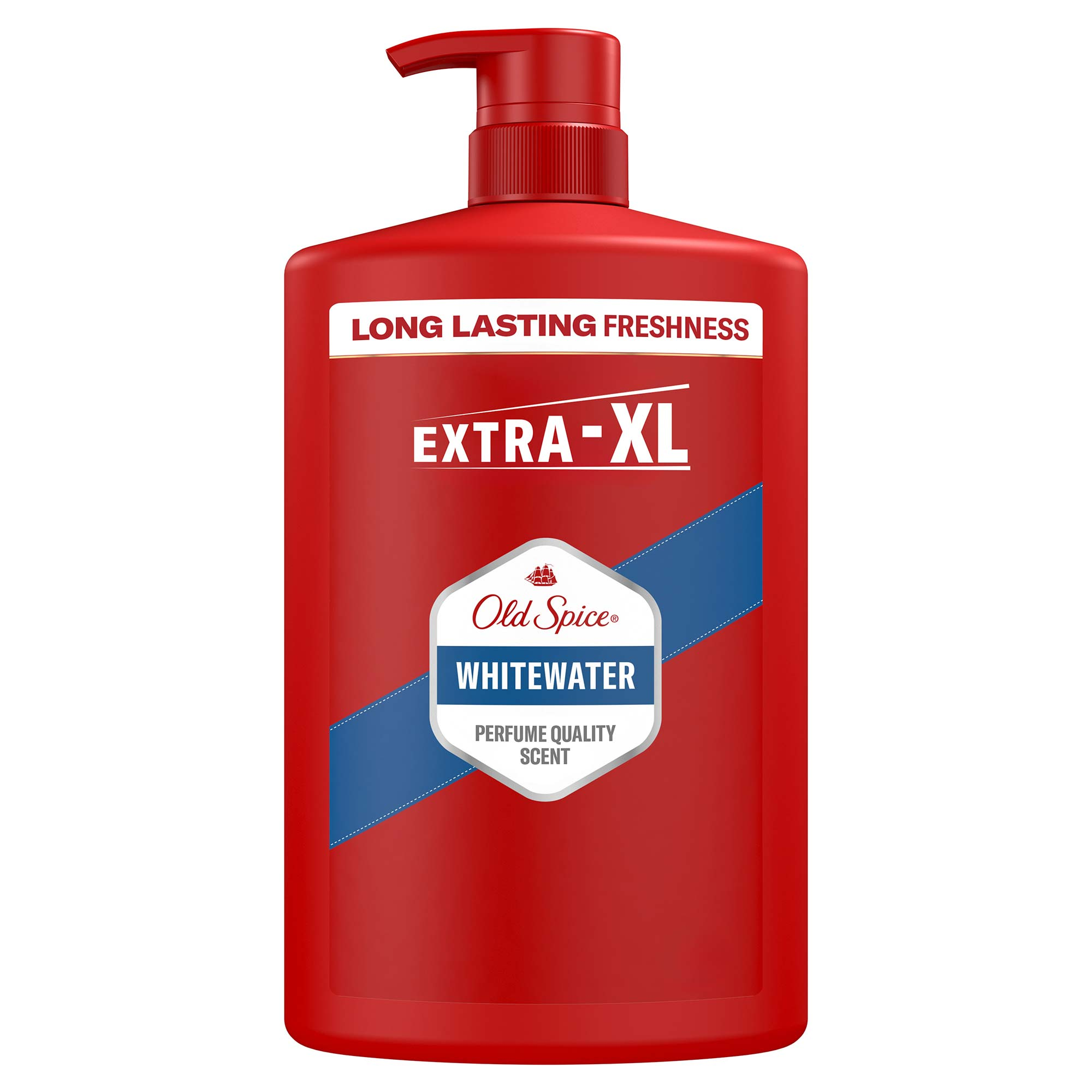 OLD SPICE Whitewater Душ гел и шампоан 3 в 1, 1000 л.