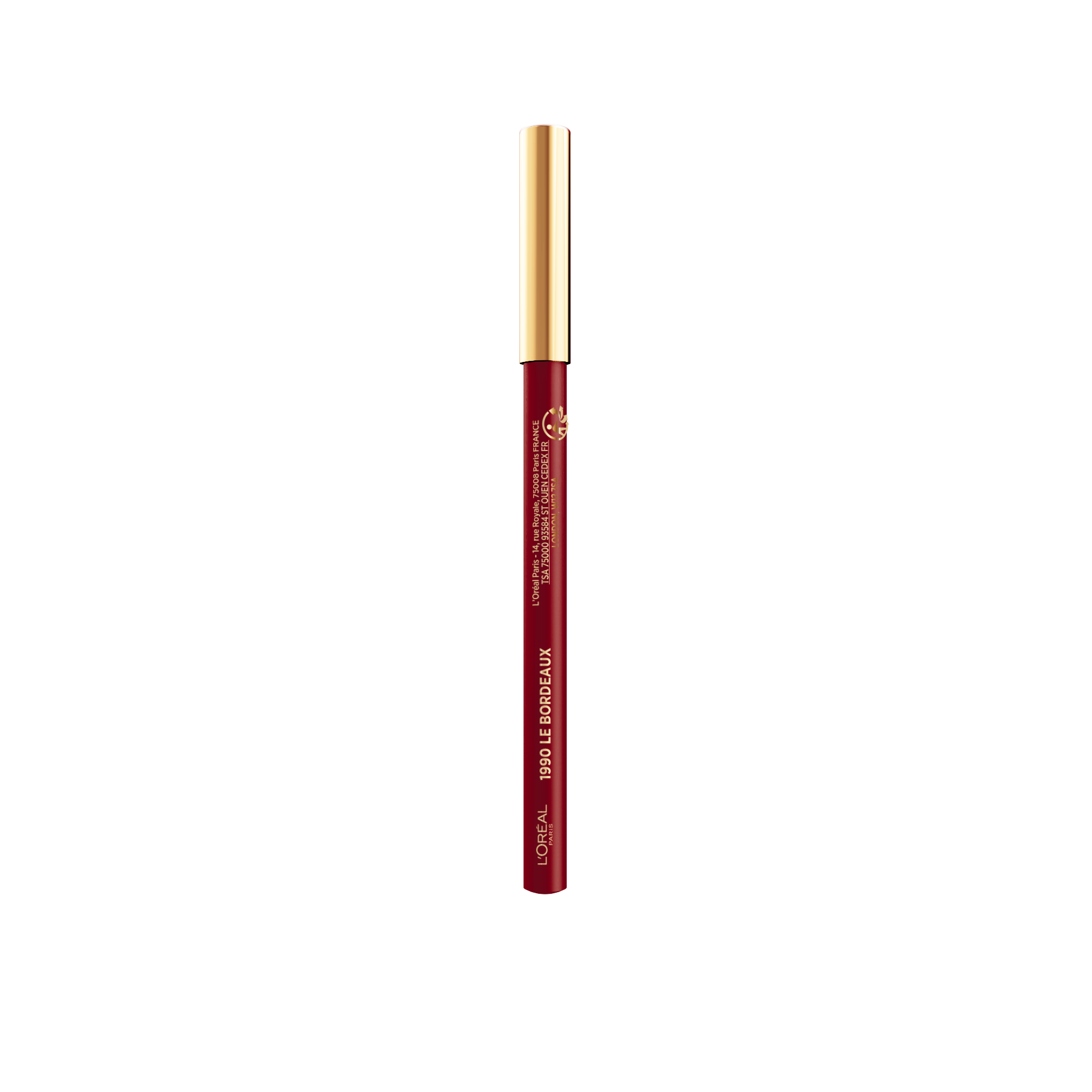 L'OREAL PARIS Color Riche Молив за устни, 1990 Le Bordeaux