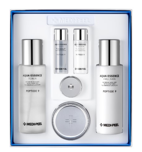 MEDI-PEEL PEPTIDE 9 Комплект за лице с 9 вида пептиди, хиалуронова киселина, аденозин, 6 части
