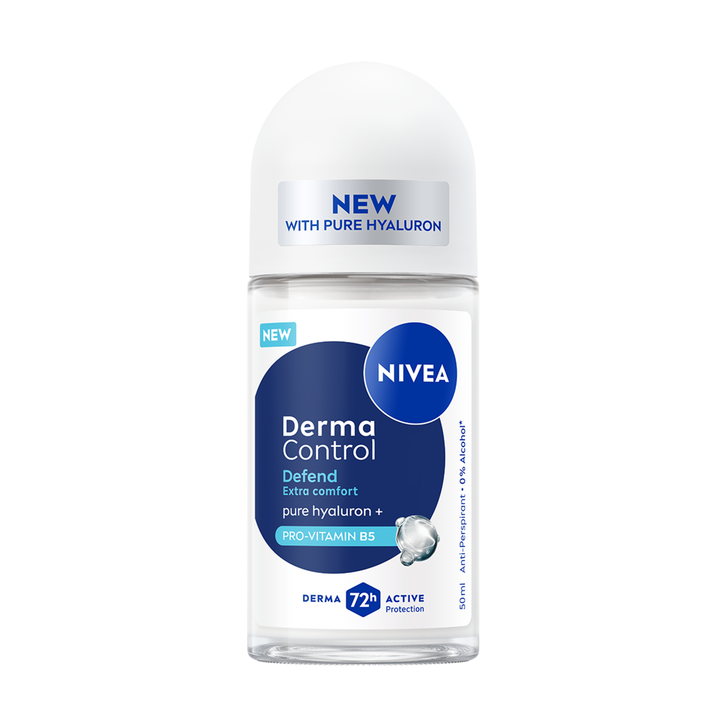 NIVEA Deo Рол-он дамски Derma Control Defend, 50 ml