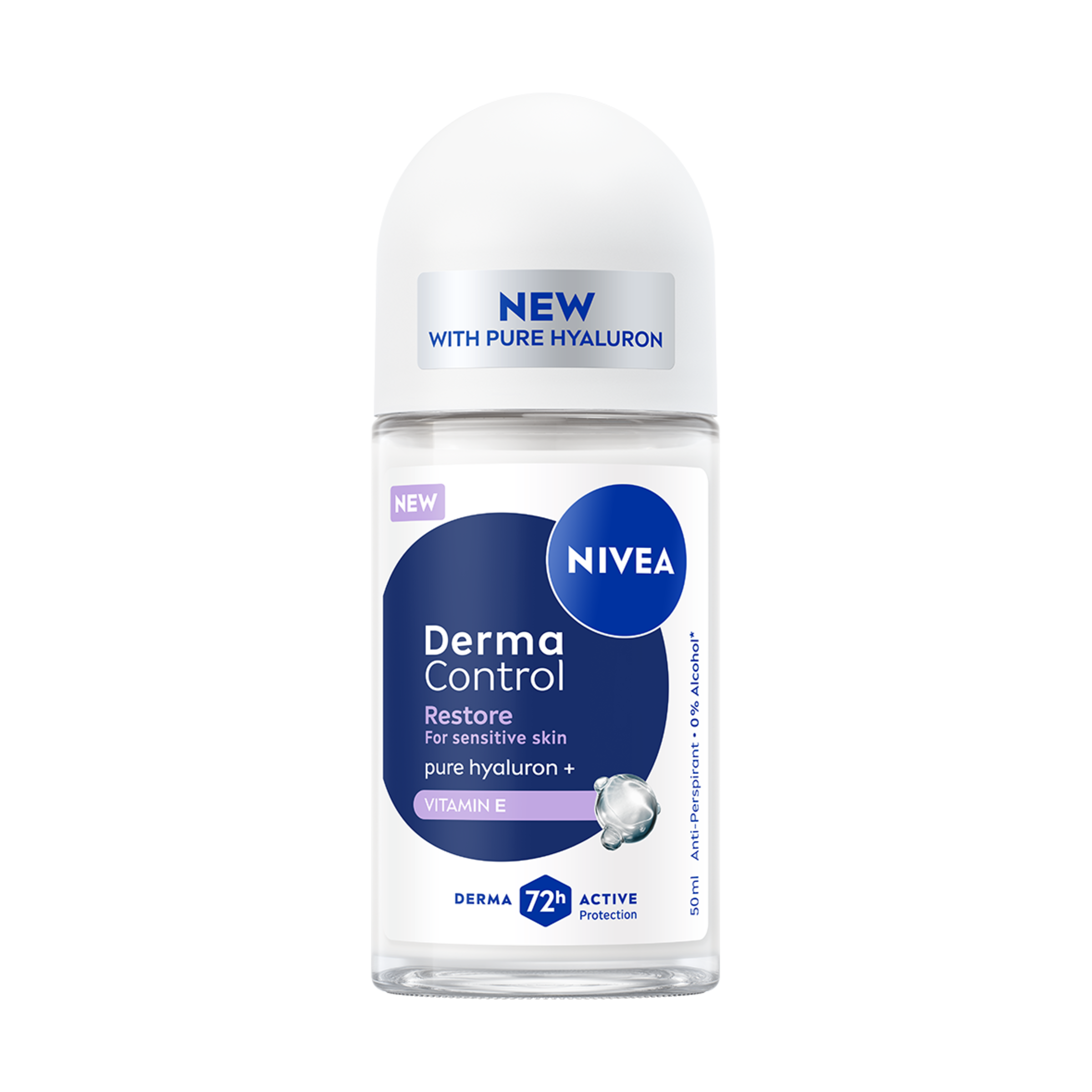 NIVEA Deo Рол-он дамски Derma Control Restore, 50 ml