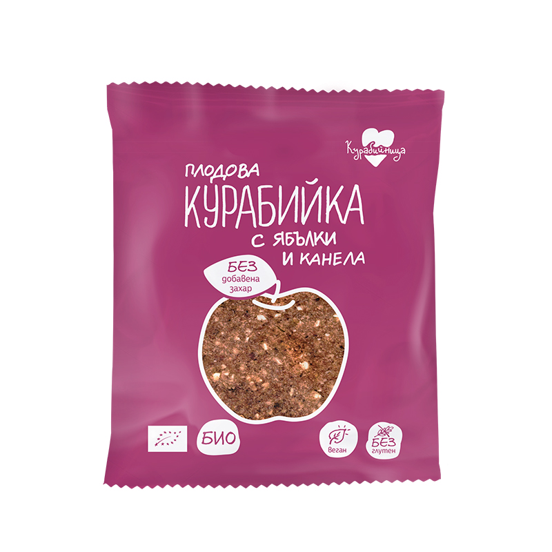 КУРАБИЙНИЦА Курабийка с ябълки и канела, 40 гр.