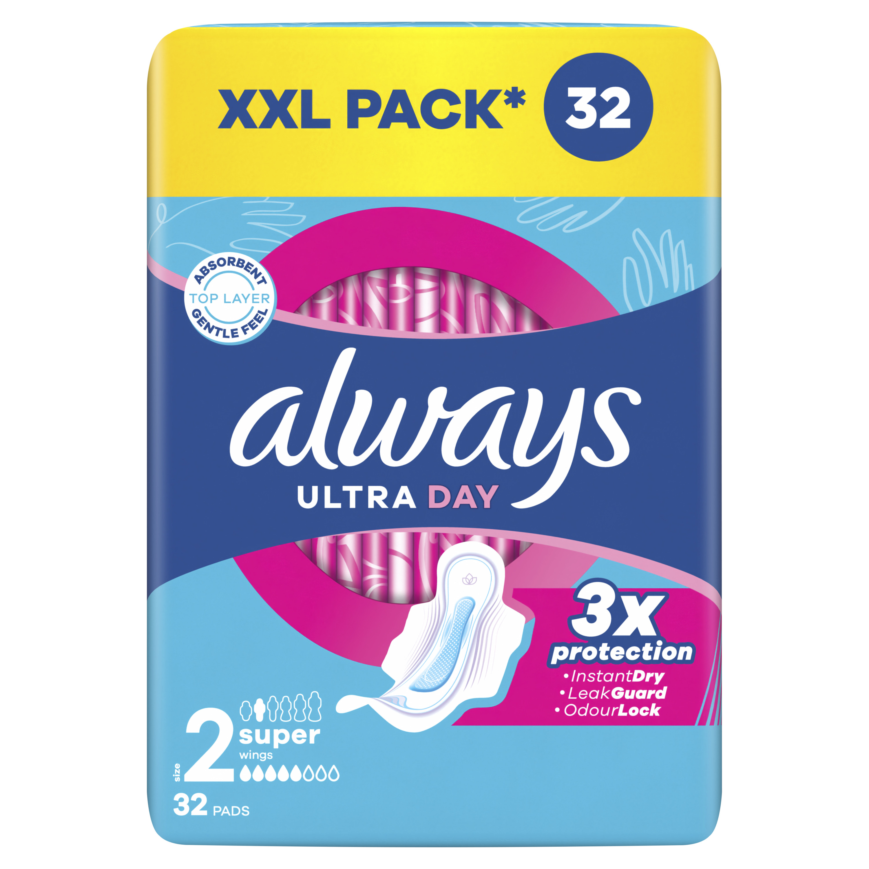 ALWAYS Дамски превръзки Always Ultra Super, 32 бр