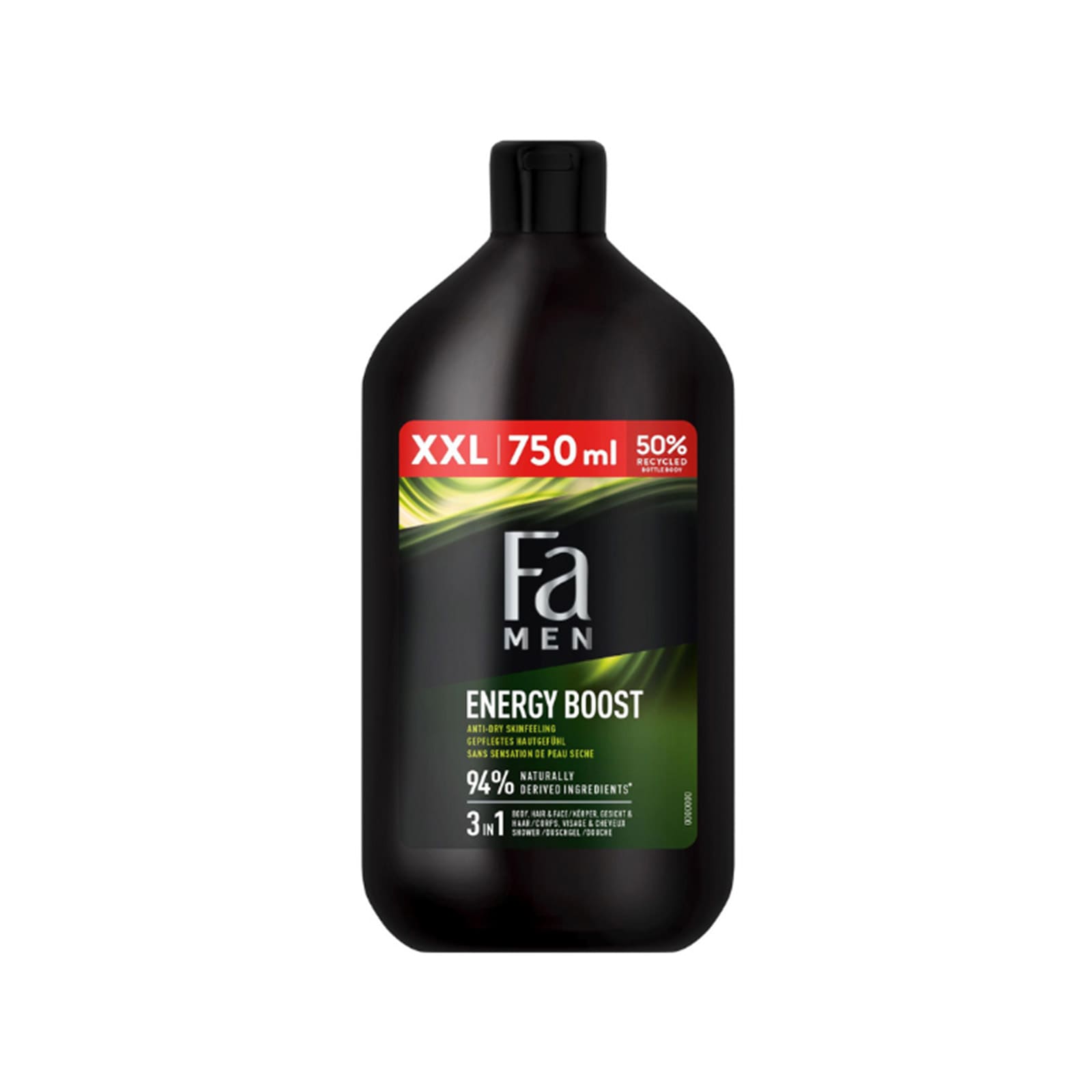 FA Energy Boost Душ гел, 750 мл.