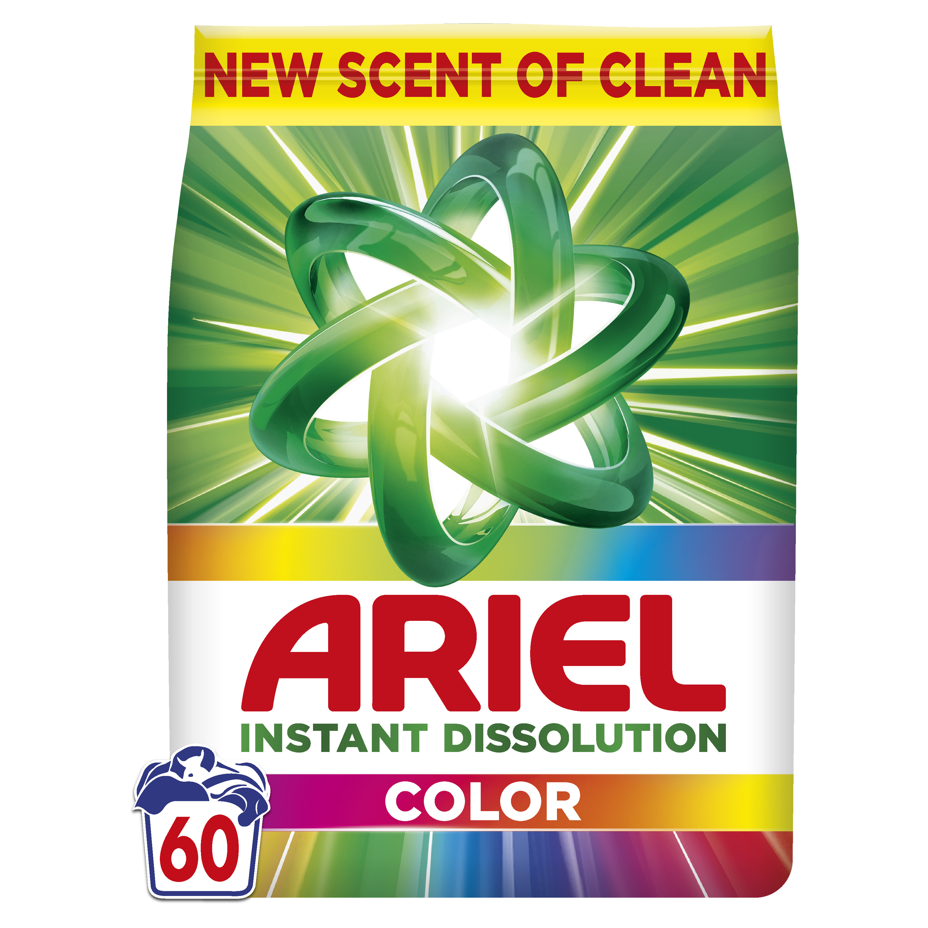 ARIEL COLOR Прах за пране, 60пранета