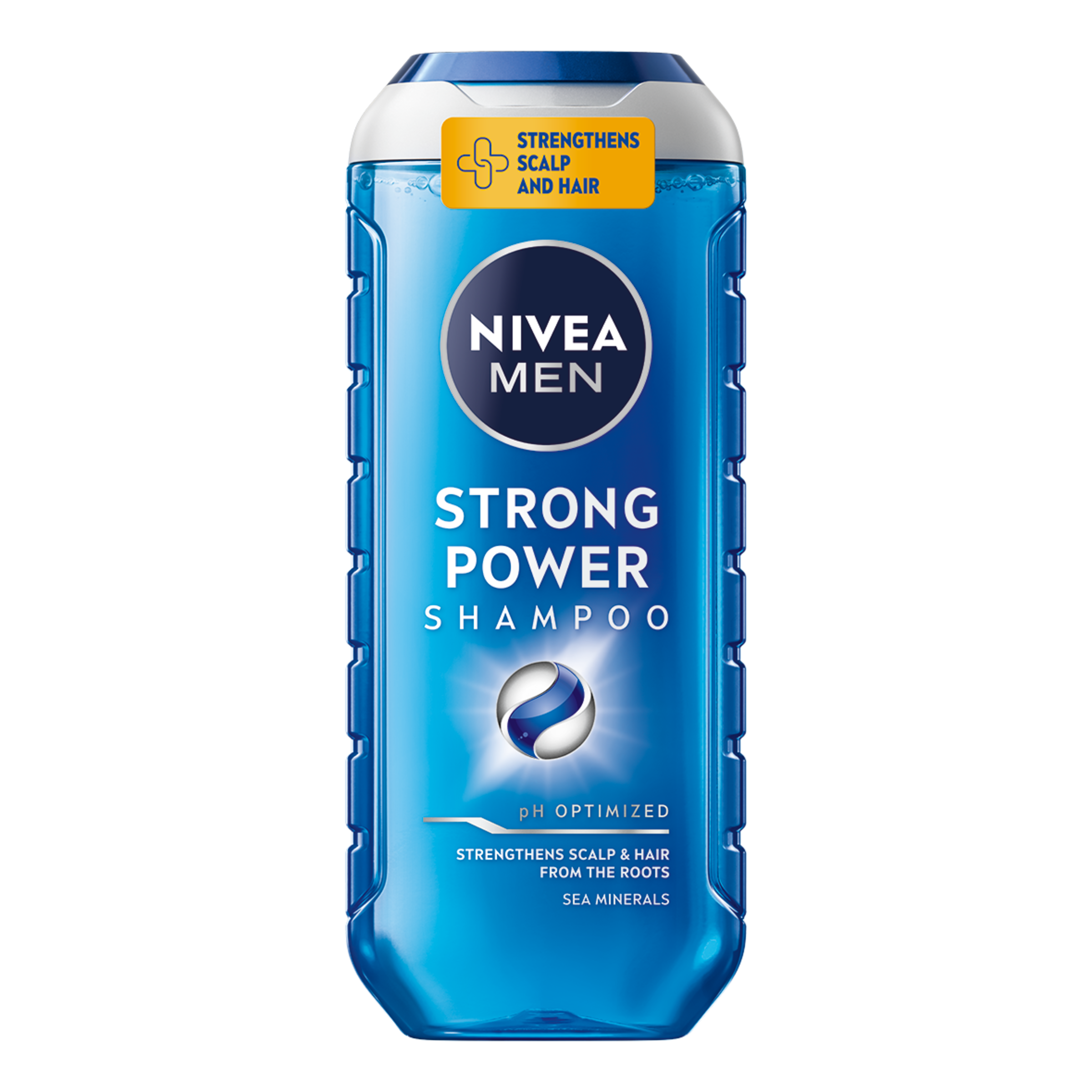 NIVEA MEN STRONG POWER Шампоан за мъже, 250мл. 
