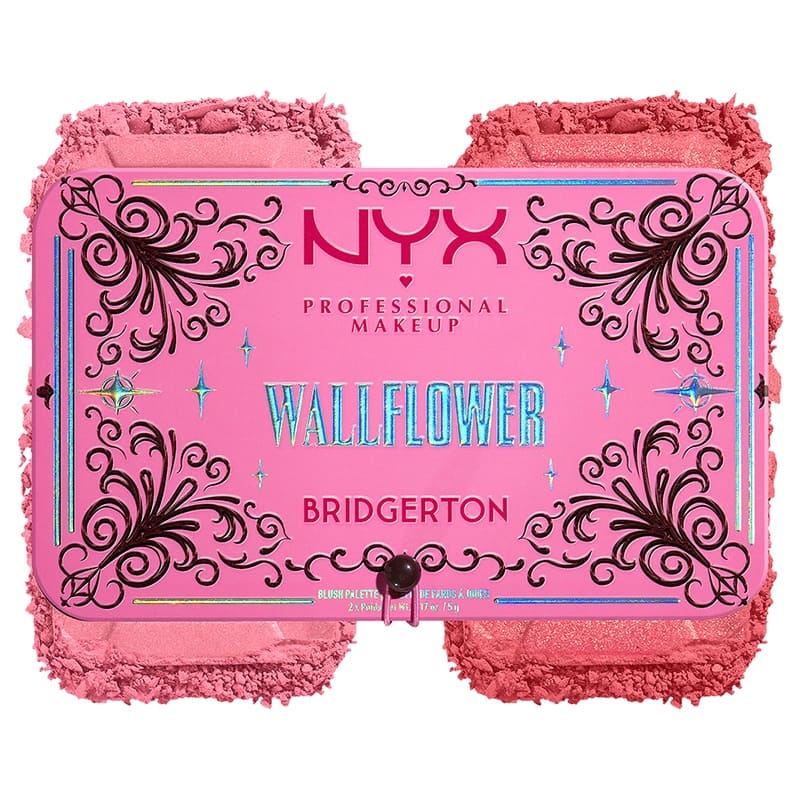 NYX PROFESSIONAL MAKEUP BRIDGERTON WALLFLOWER Палитра ружове 01