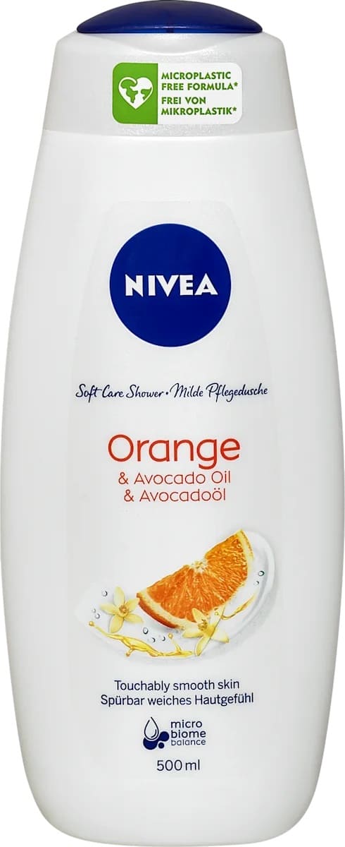 NIVEA ORANGE & AVOCADO OIL Душ гел, 500 мл