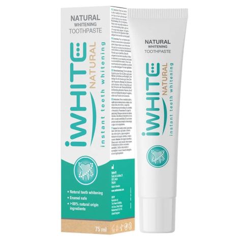IWHITE NATURAL Избелваща паста за зъби,75 мл.