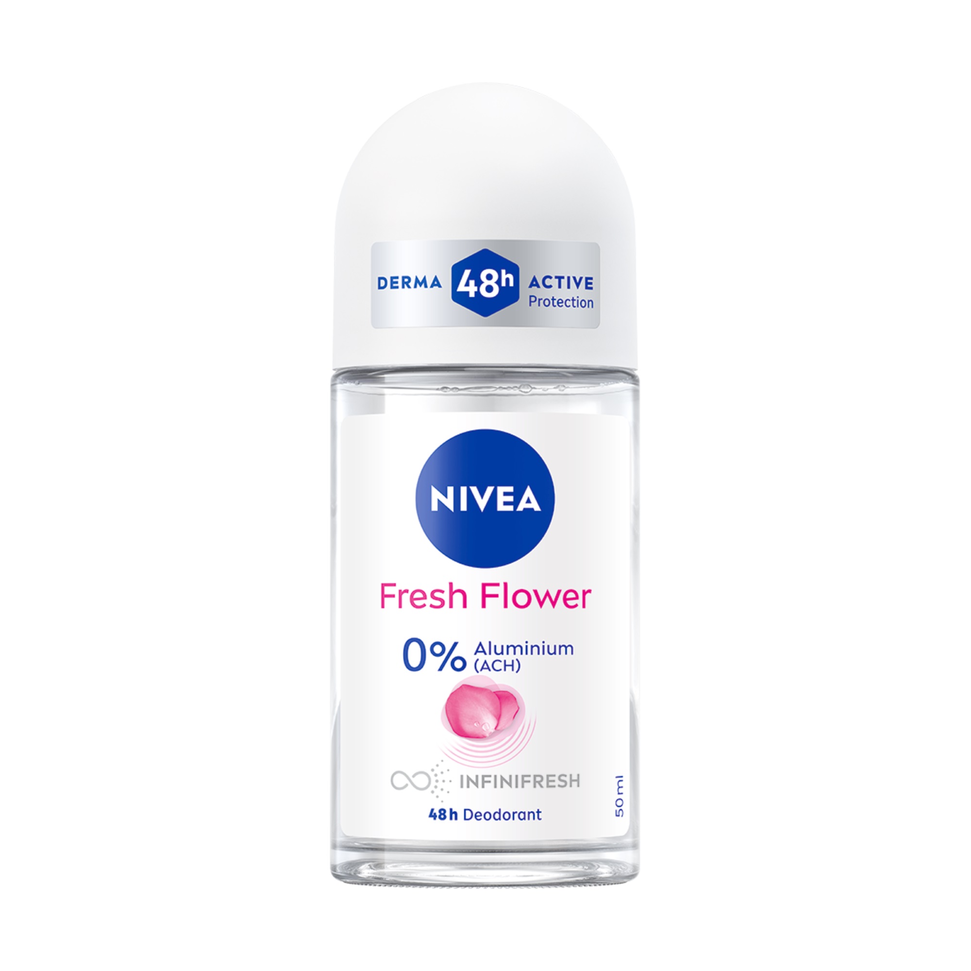  NIVEA FRESH FLOWER Дамски рол он, 50 мл