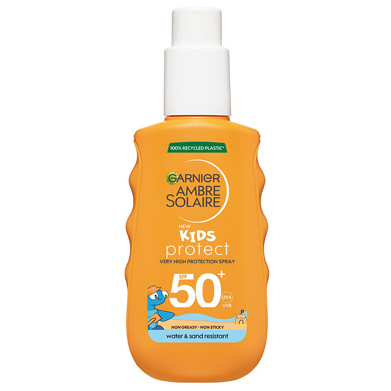GARNIER AMBRE SOLAIRE HYDRA KIDS Слънцезащитен спрей за лице и тяло SPF 50+, 150мл.
