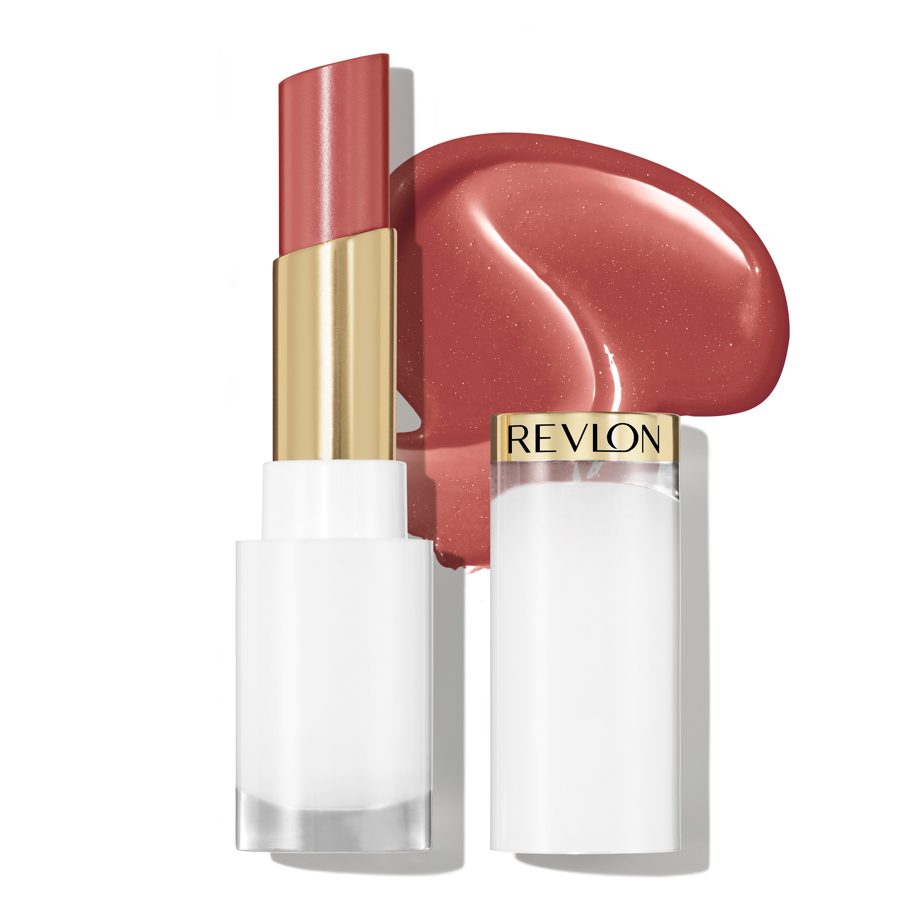 REVLON SUPER LUSTROUS GLASS SHINE NUDE ILLUMINATOR Балсам червило за устни 004