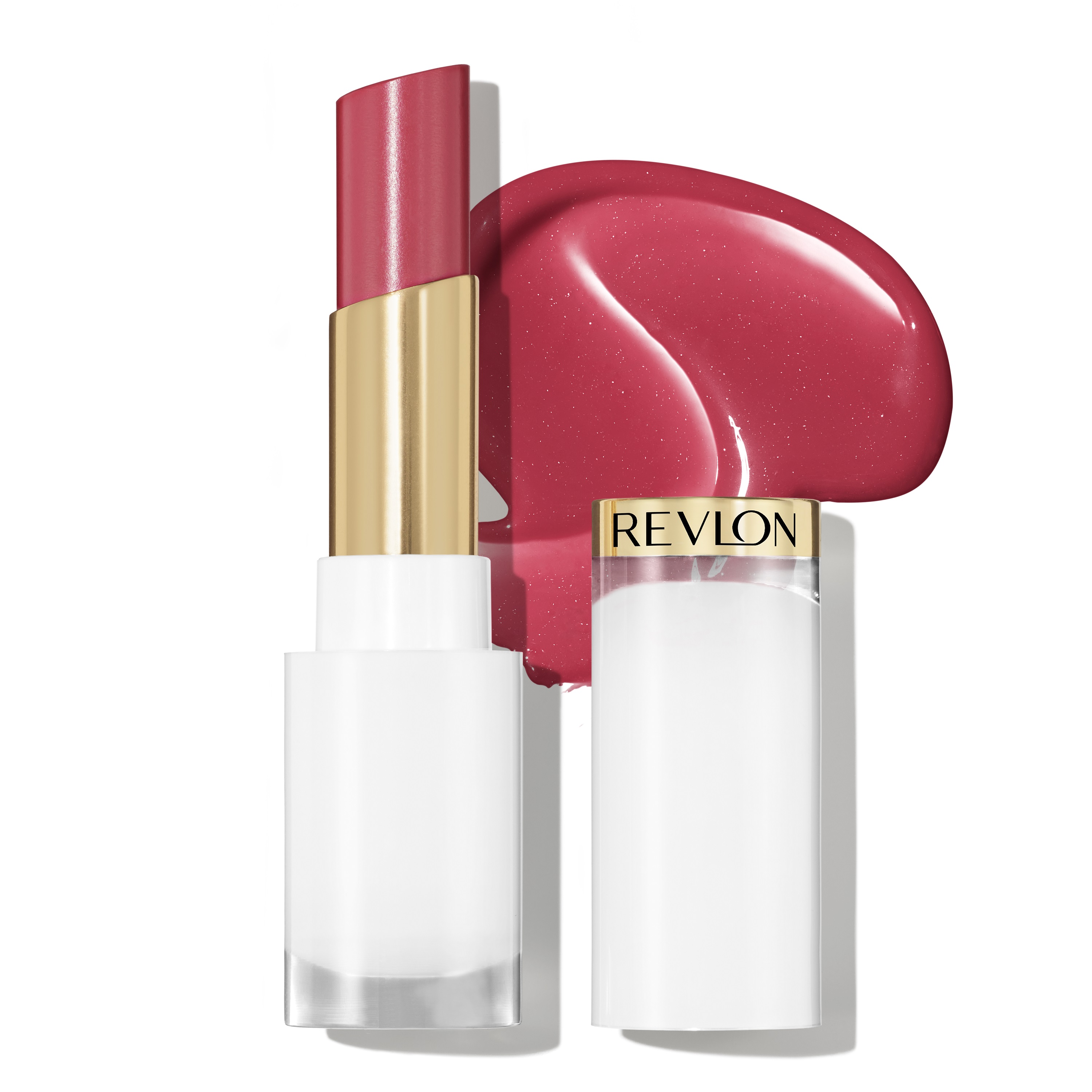 REVLON SUPER LUSTROUS GLASS SHINE GLOSSED UP ROSE Балсам червило за устни 005