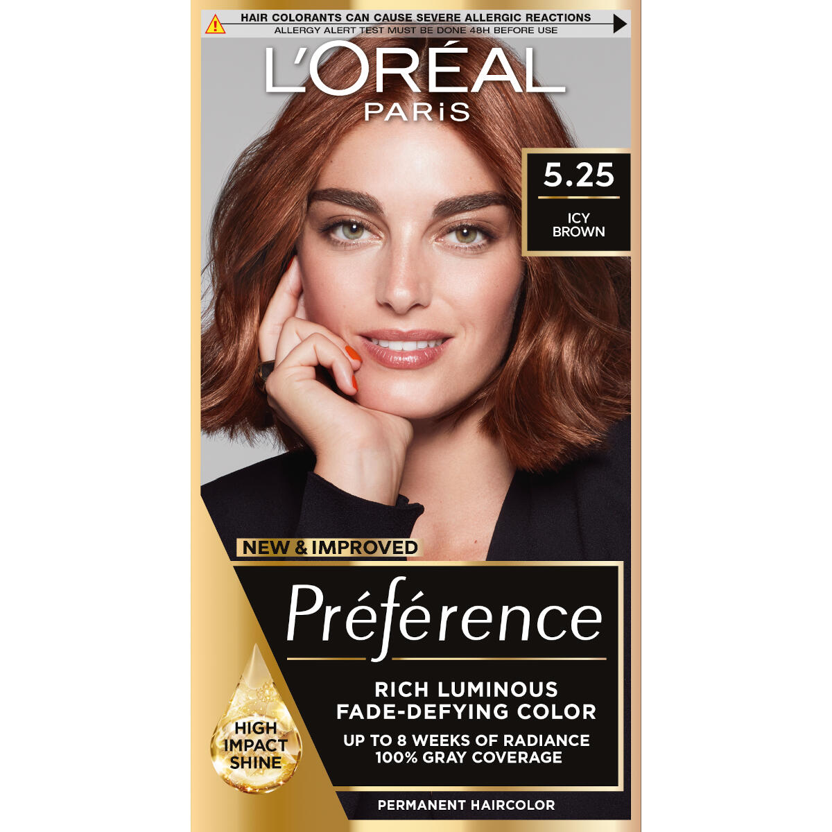L'OREAL PARIS PREFERENCE БОЯ ЗА КОСА 5.25