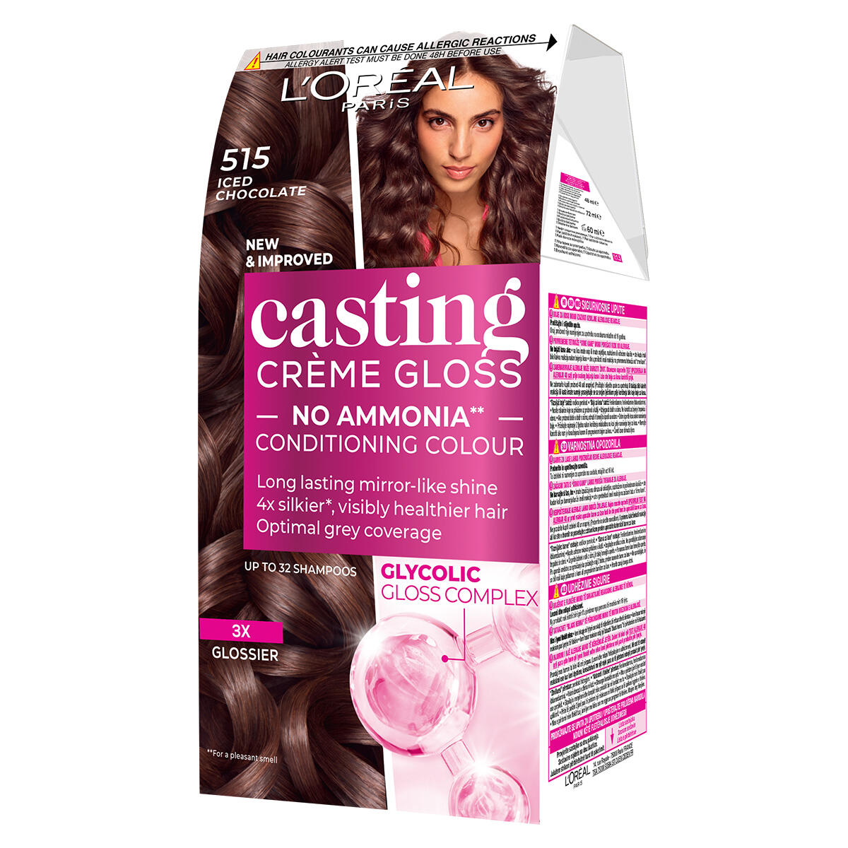 L'OREAL PARIS CASTING CREME ICED MOCHA GLOSS Боя за коса 515 