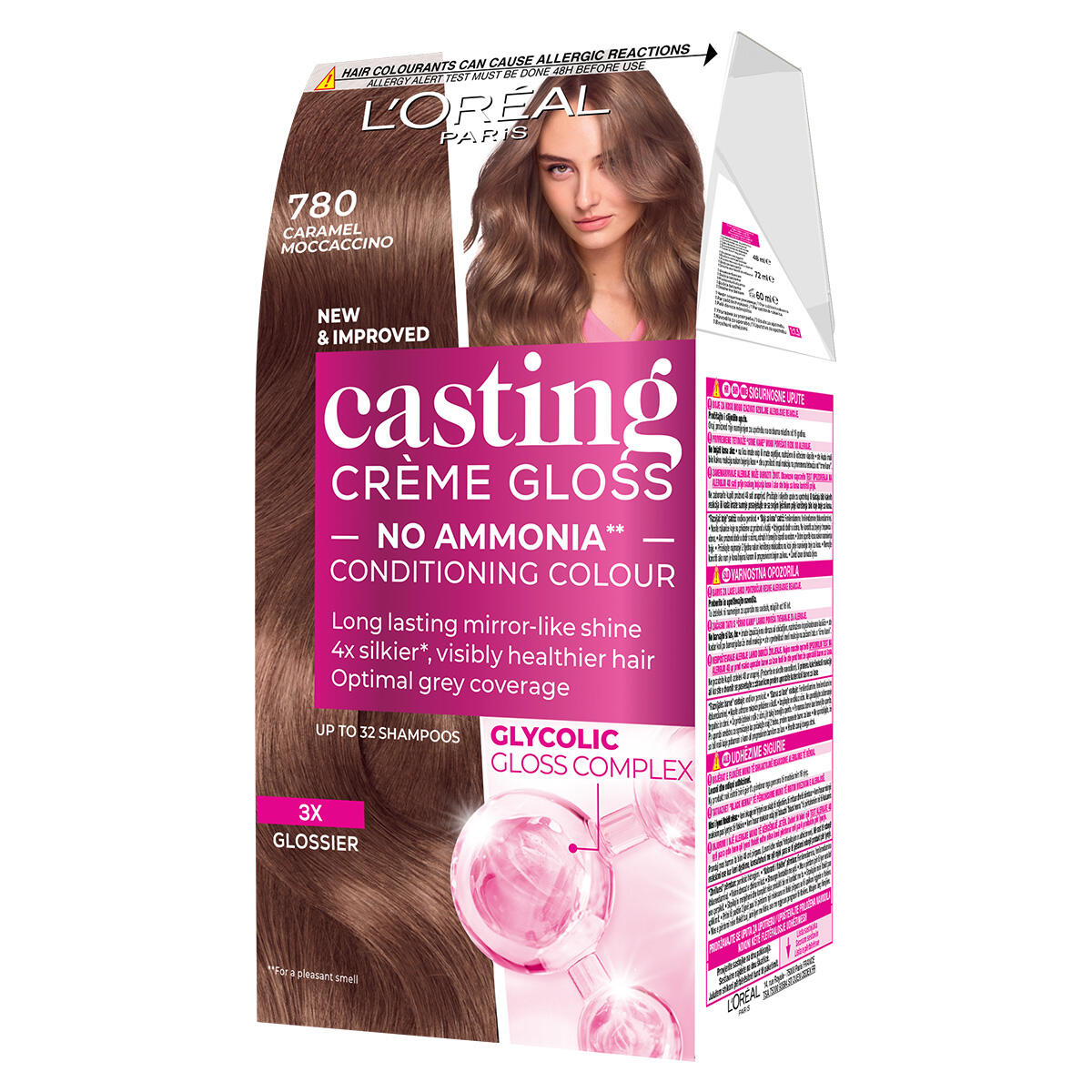 L'OREAL PARIS CASTING CREME GLOSS CARAMEL MOCHACCINO Боя за коса 780 