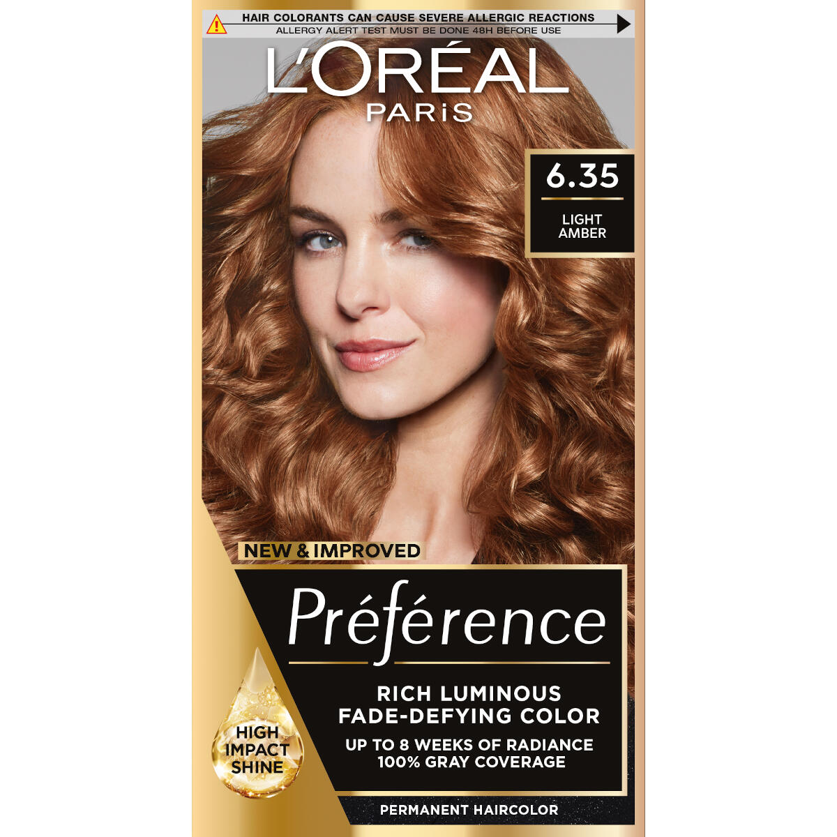 L'OREAL PARIS PREFERENCE БОЯ ЗА КОСА 6.35