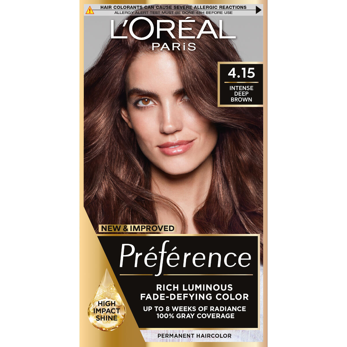 L'OREAL PARIS PREFERENCE БОЯ ЗА КОСА 4.15