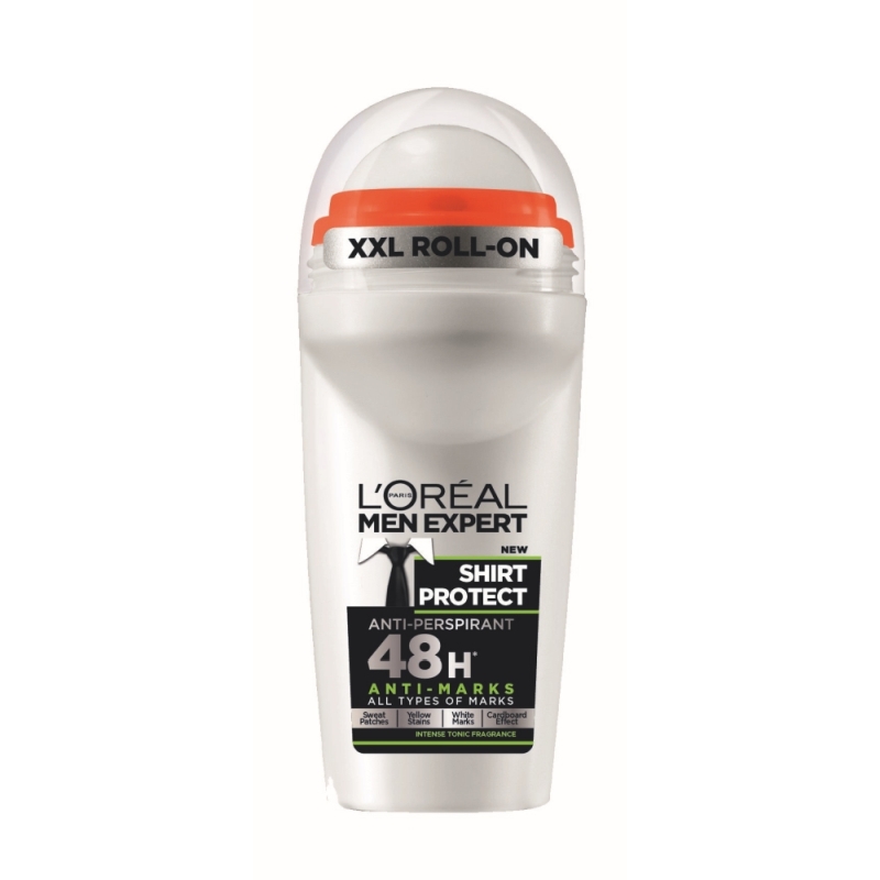 L'OREAL PARIS MEN EXPERT SHIRT PROTECT 48 HOURS Мъжки рол-он, 50 мл.