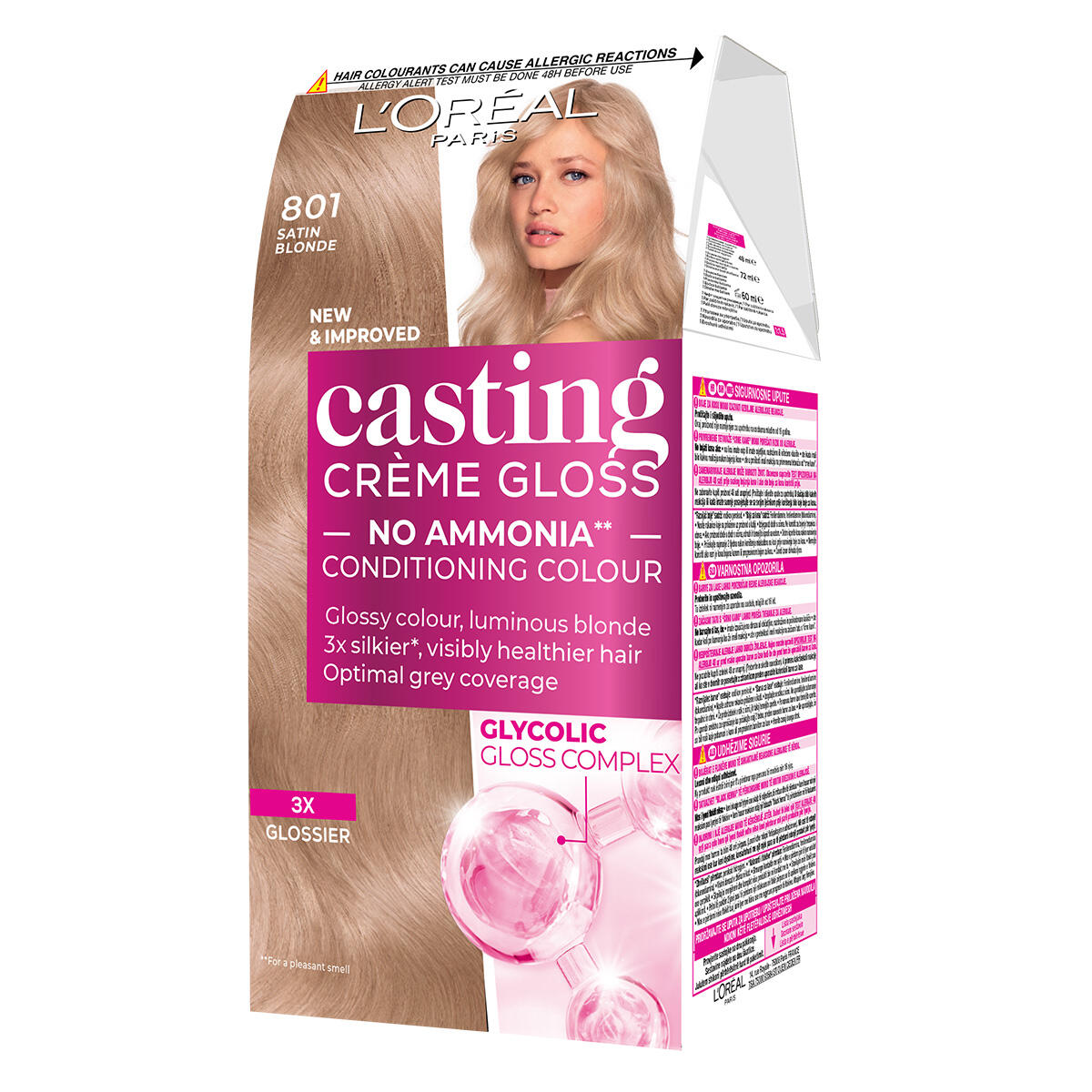 L'OREAL PARIS CASTING CREME GLOSS Боя за коса 801