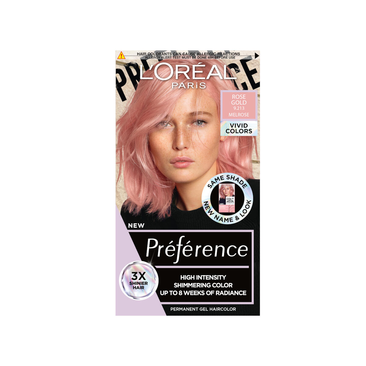 L'OREAL PARIS PREFERENCE БОЯ ЗА КОСА 9.213