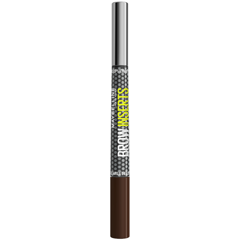 MAYBELLINE BROW INSERTS 5 DEEP BROWN Молив за вежди 2в1