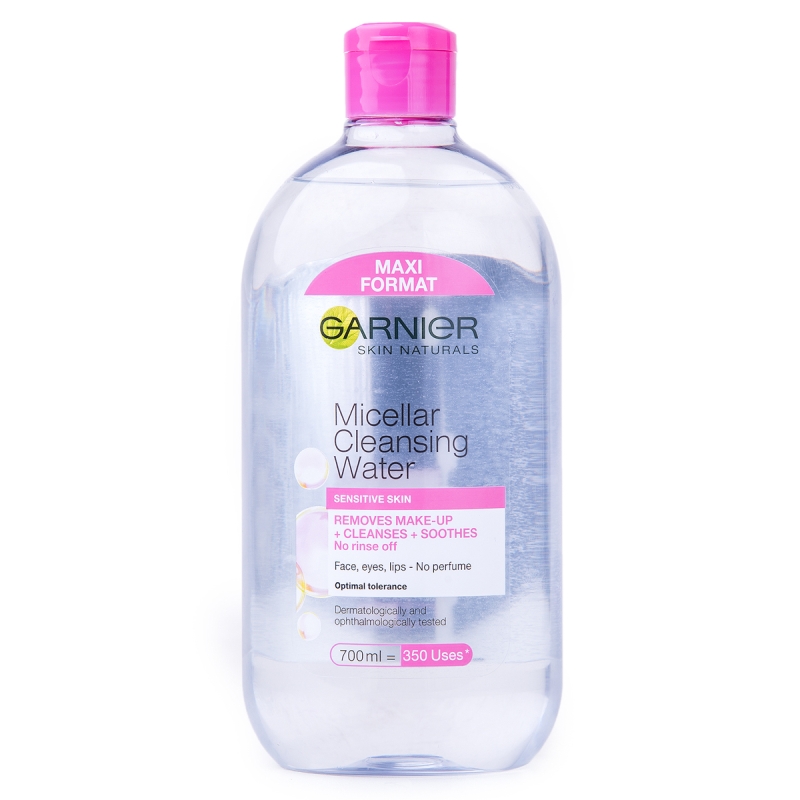 GARNIER SKIN NATURALS  SENSITIVE SKIN Мицеларна вода за лице, 700 мл.