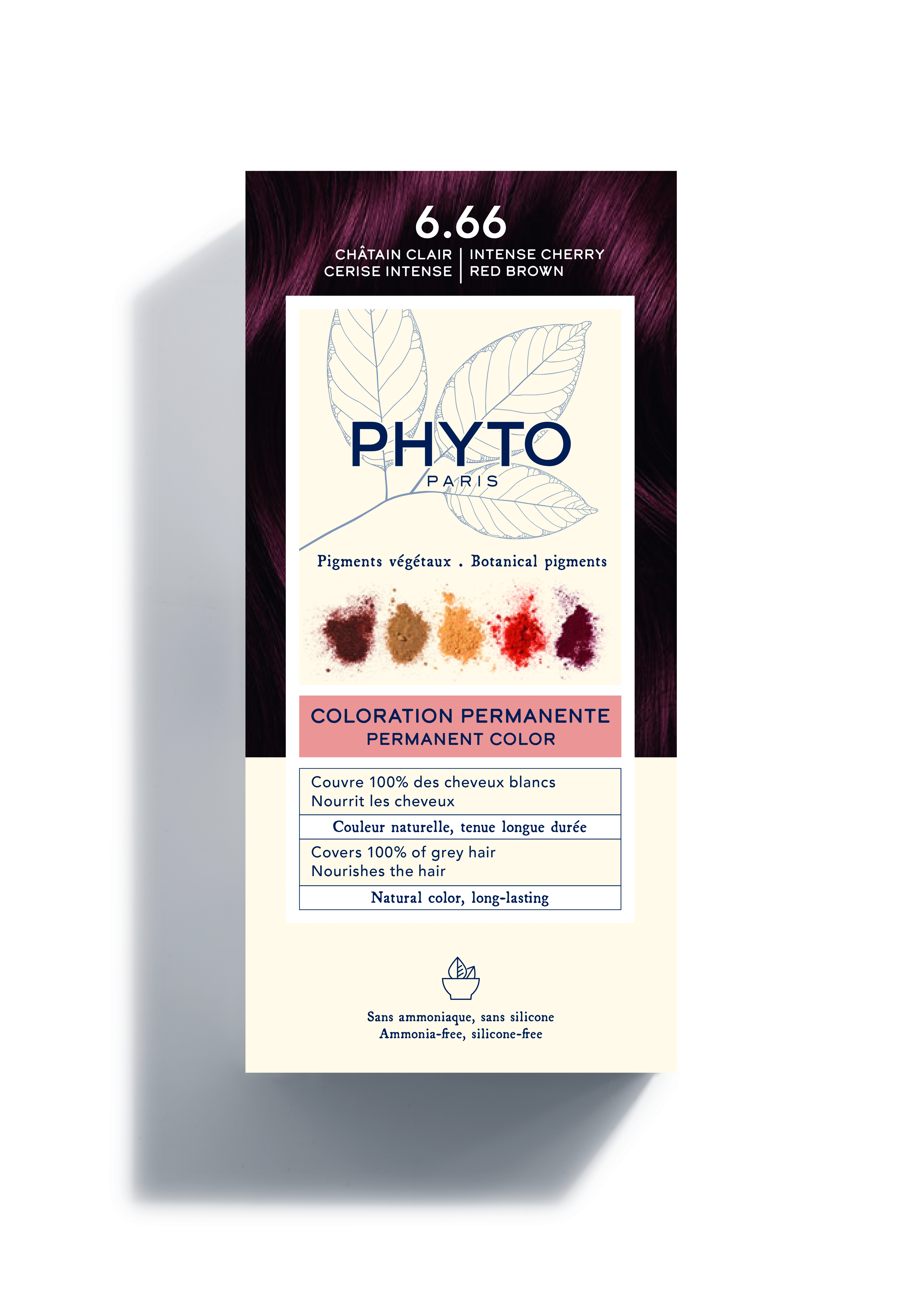 PHYTOCOLOR CHERRY Боя за коса 6,66