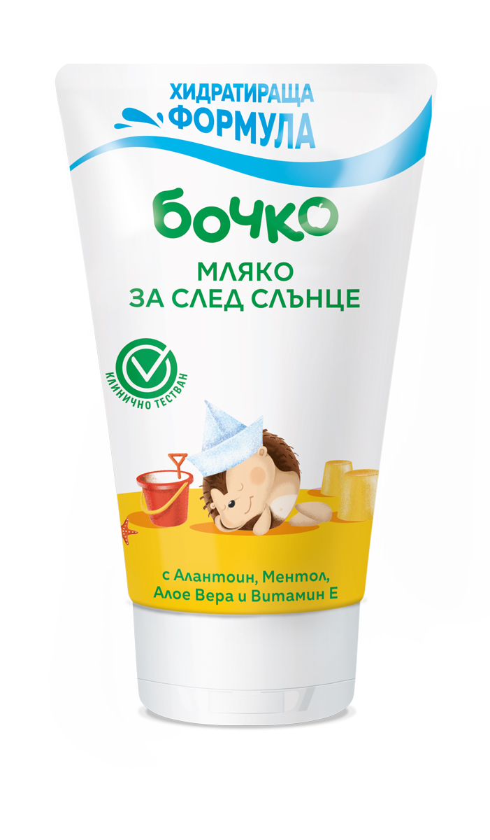 БОЧКО Мляко за след слънце, 150 мл