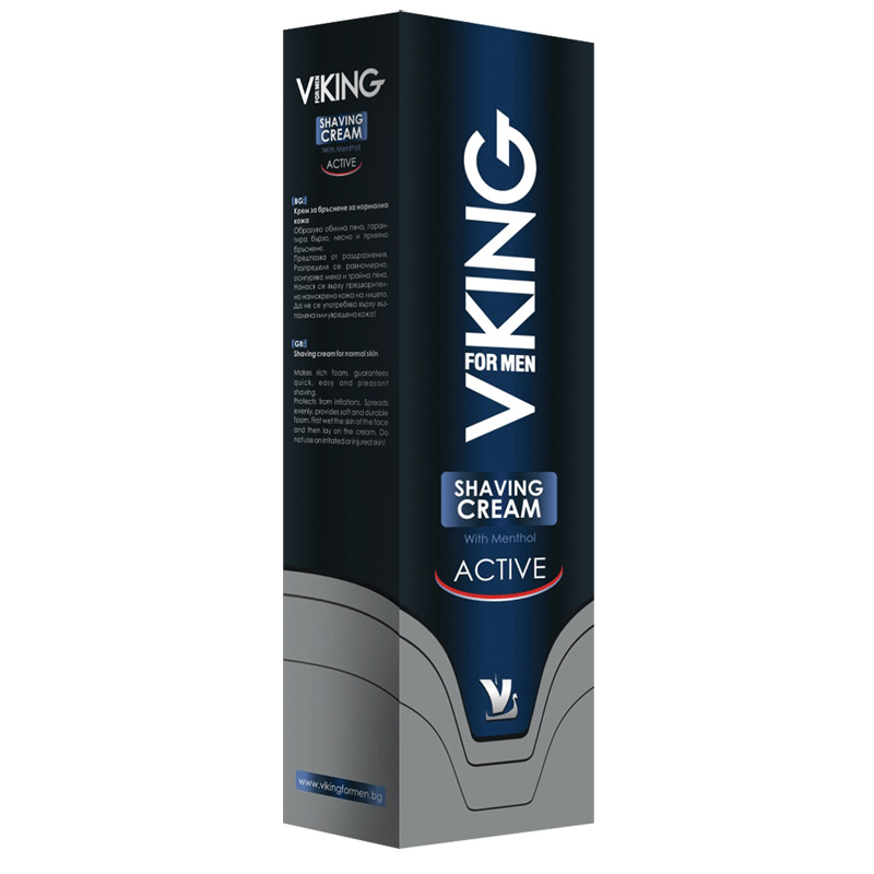 VIKING ACTIVE Крем за бръснене,100 мл