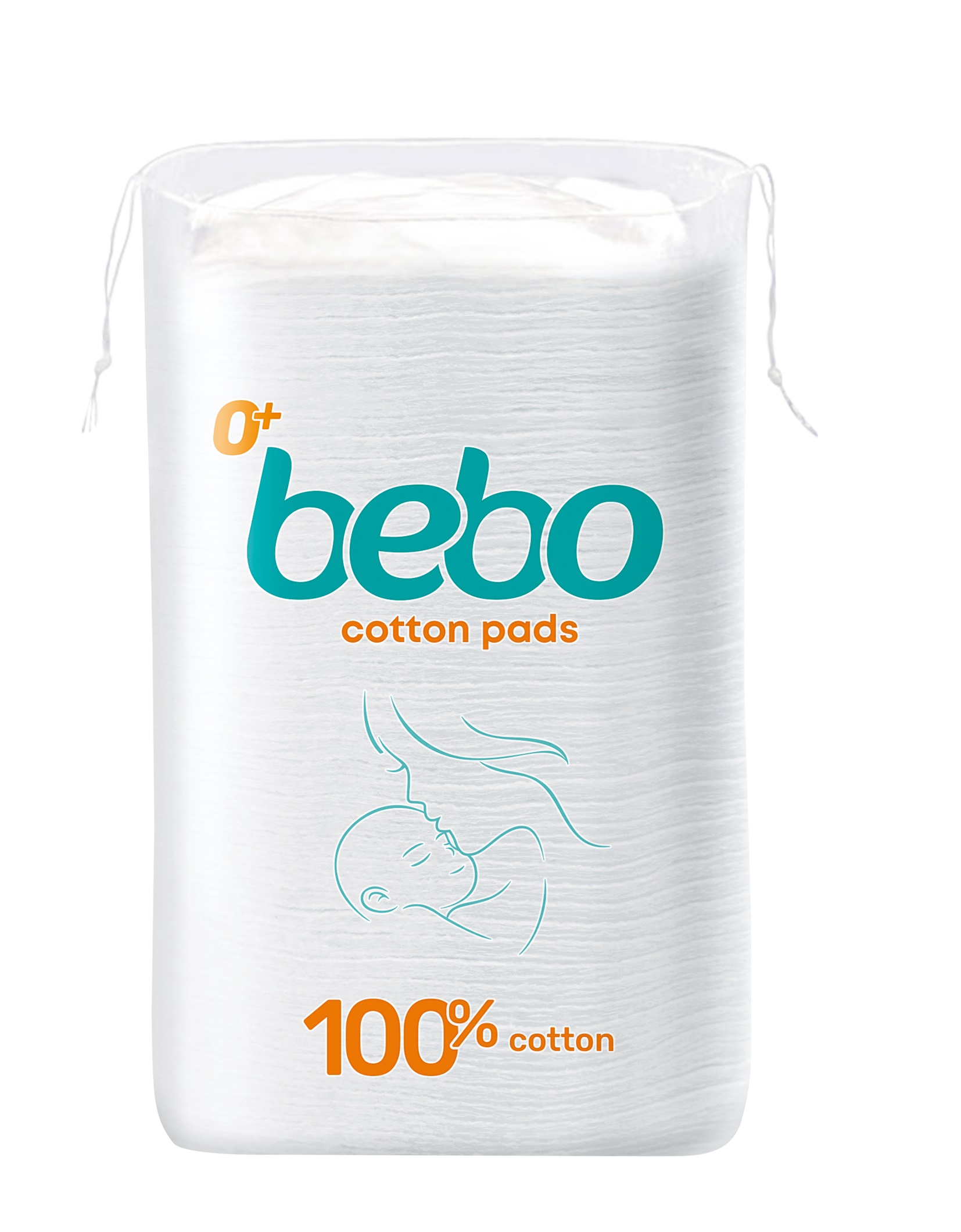 BEBO Памучни тампони  100% памук, 40бр.