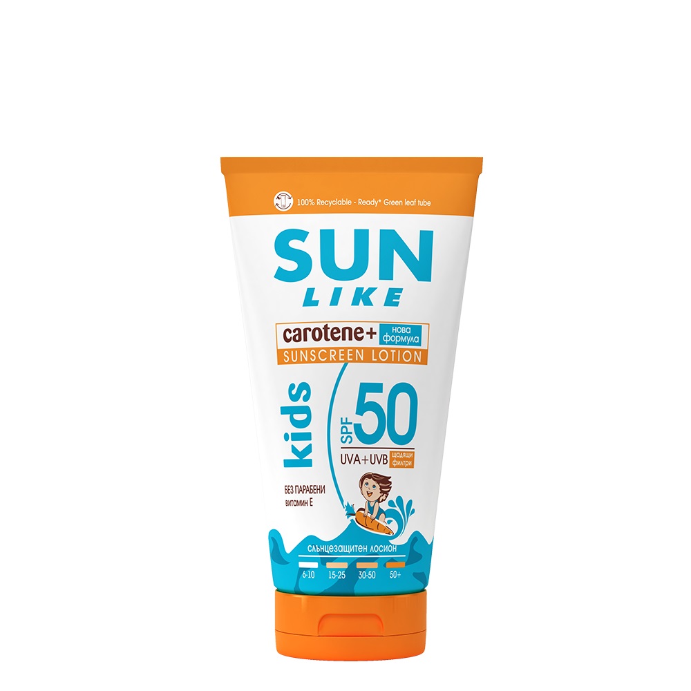 SUN LIKE ECO Слънцезащитен лосион за тяло SPF50, 150 мл