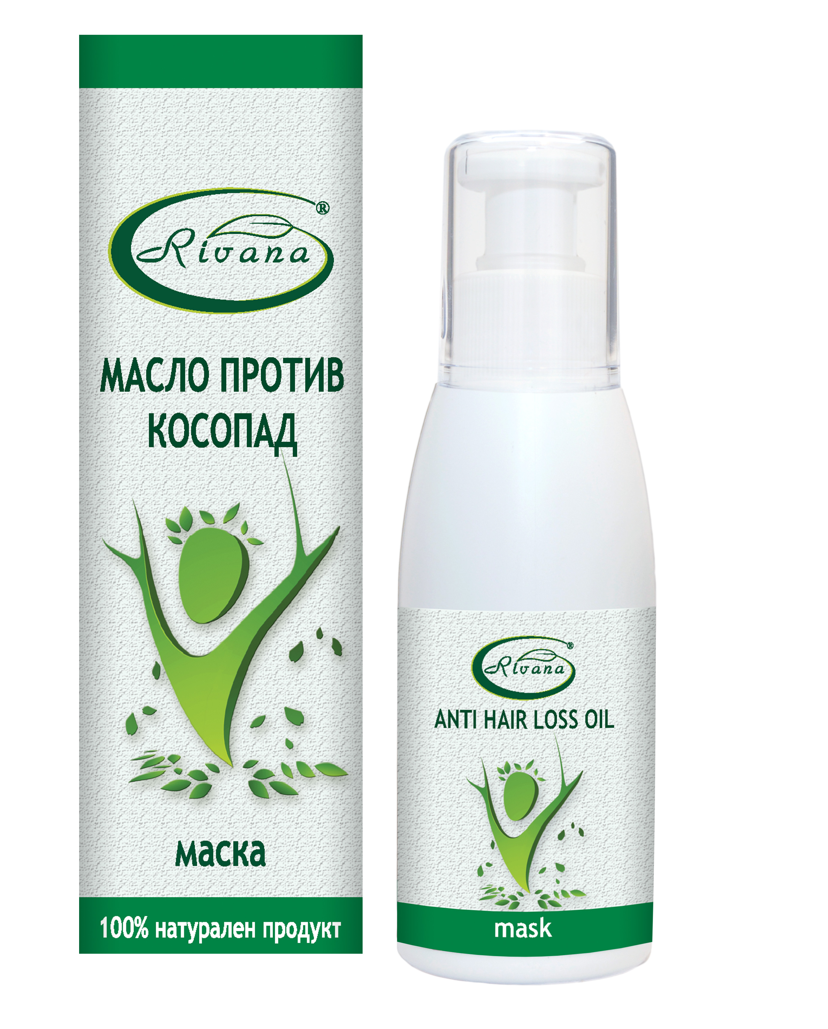 RIVANA Масло маска против косопад, 100 мл.