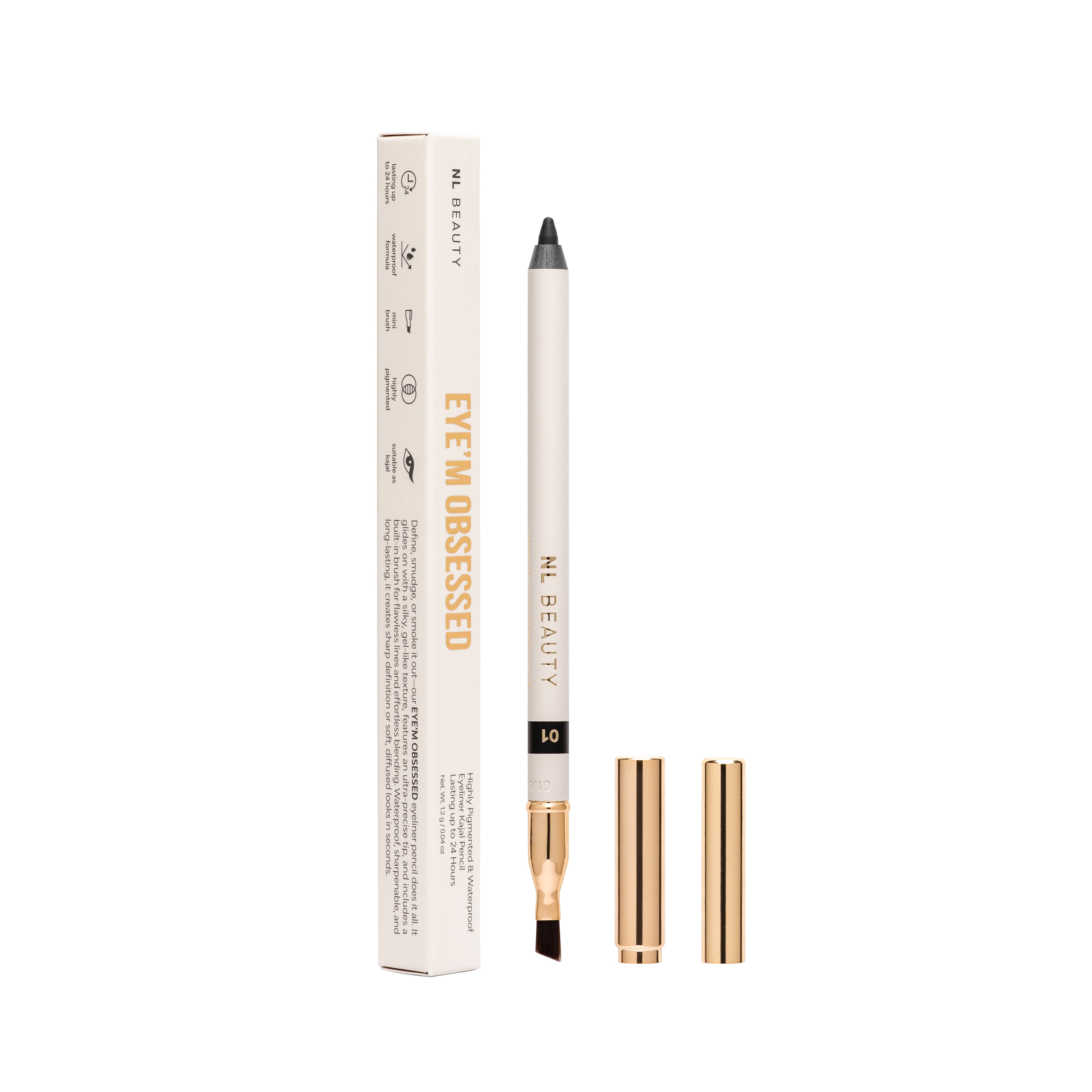 NL BEAUTY EYE`M OBSESSED Молив за очи 01
