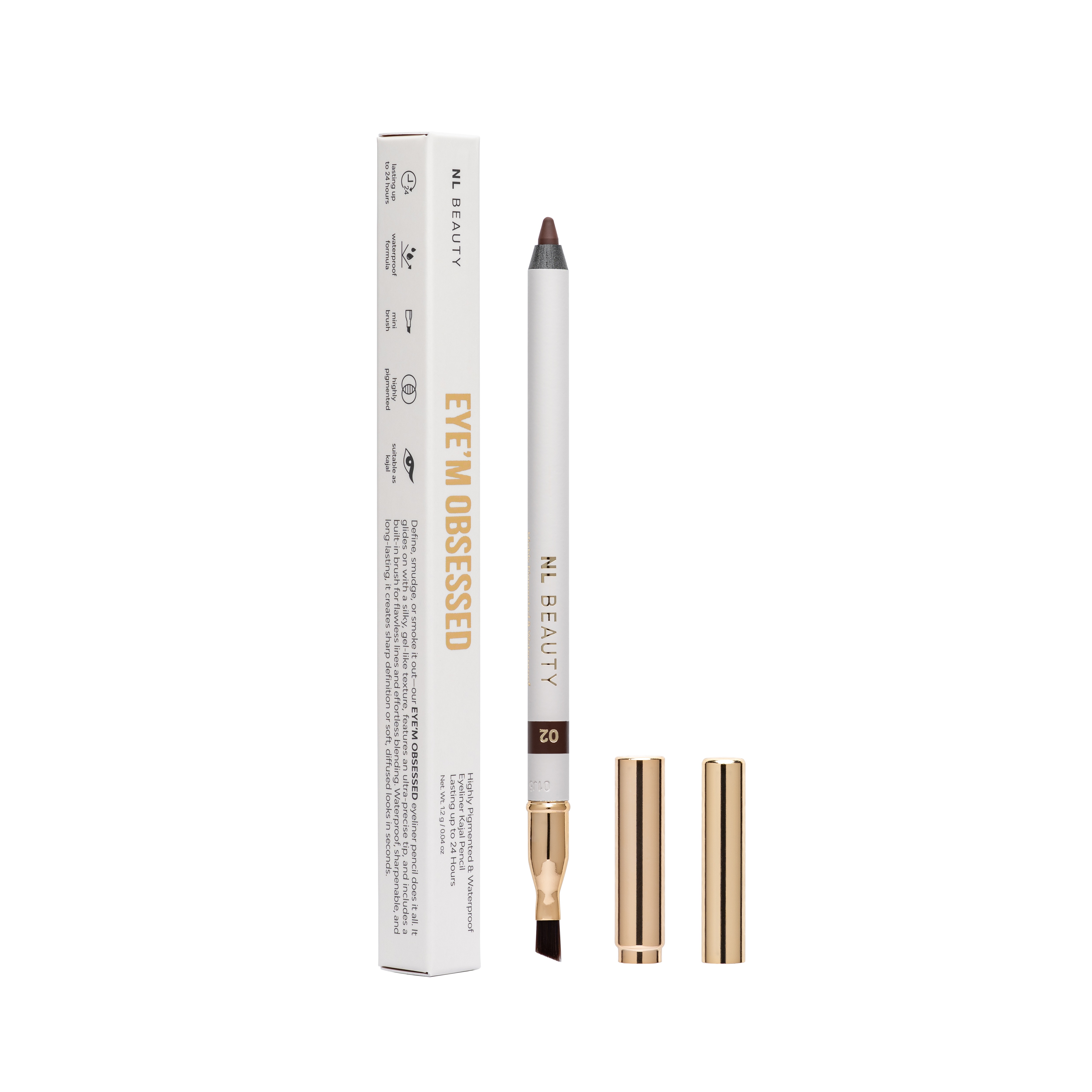 NL BEAUTY EYE`M OBSESSED Молив за очи 02