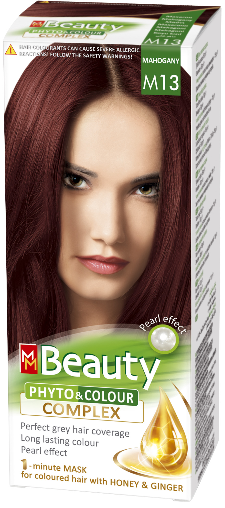 MM BEAUTY PHYTO & COLOUR Боя за коса с маска М13 Махагон