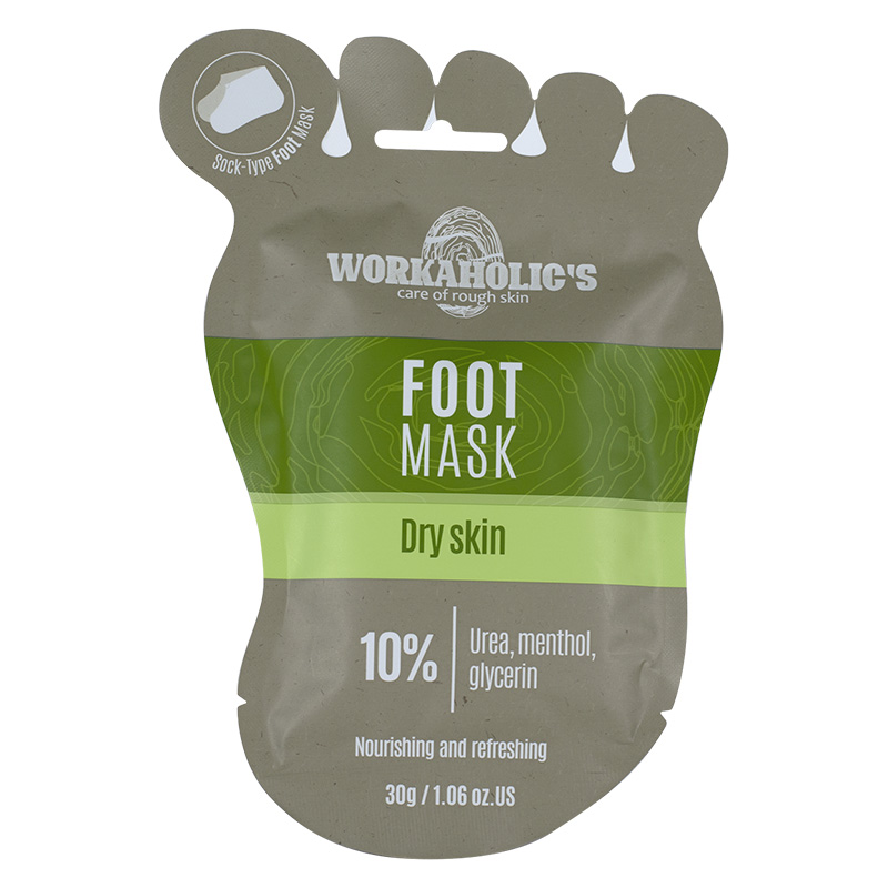 WORCAHOLIC'S Маска за крака с 10% урея, 30 г